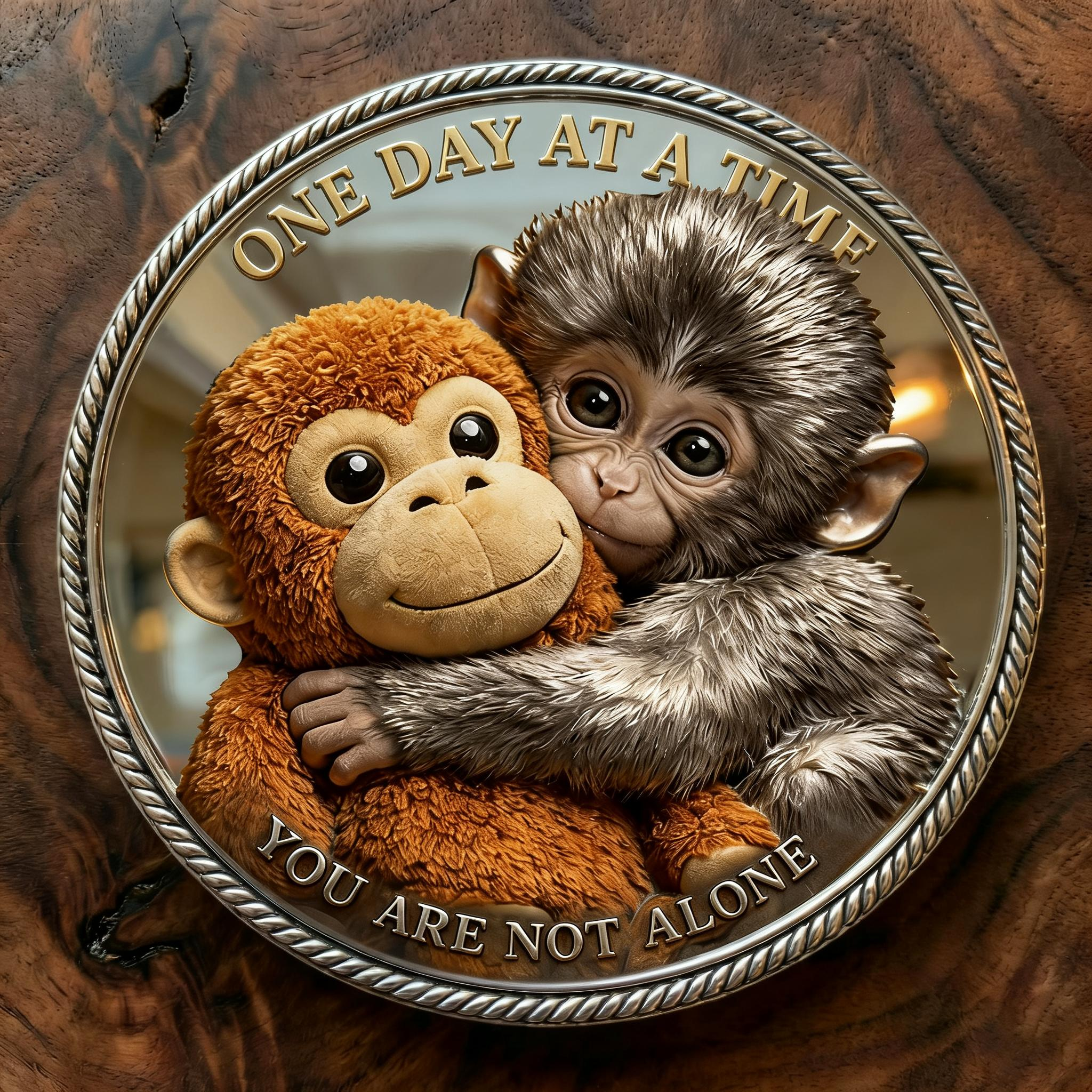 🏆Last Day 40% OFF-🪙 Emotional Support Monkey Coin🐒