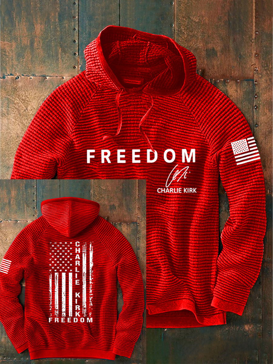 Men's Freedom Is Not Free R.I.P Charlie Kirk Sweatshirt  Hoodie