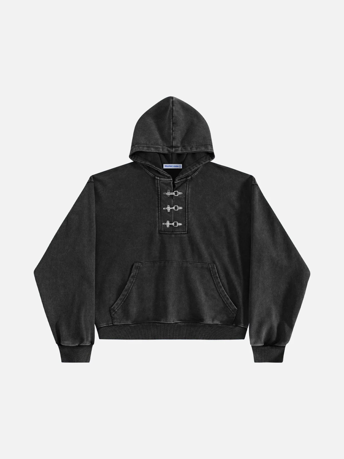 Aelfric Eden Boxy Metal Toggle Pullover Hoodie