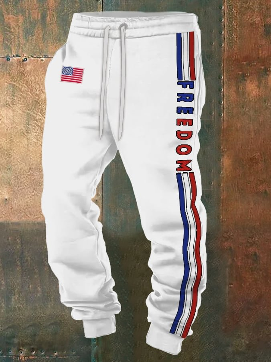 Men's Freedom Is Not Free R.I.P Charlie Kirk Trousers