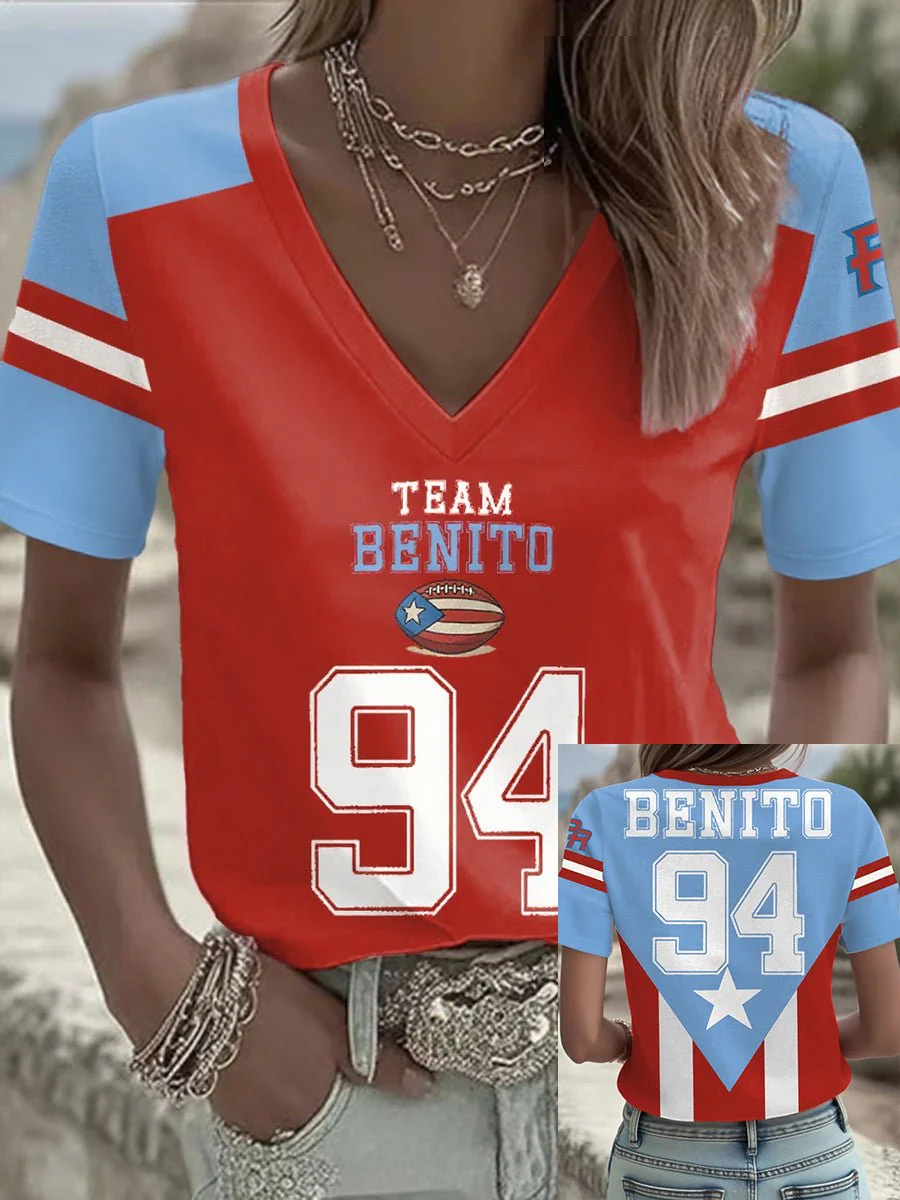 Women's Puerto Rico Print Shirt