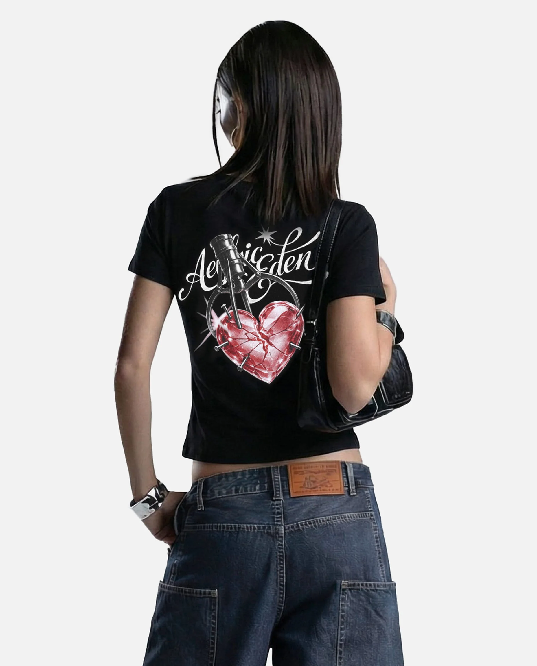 [Pre-Order] Aelfric Eden Heart Graphic Baby Tee