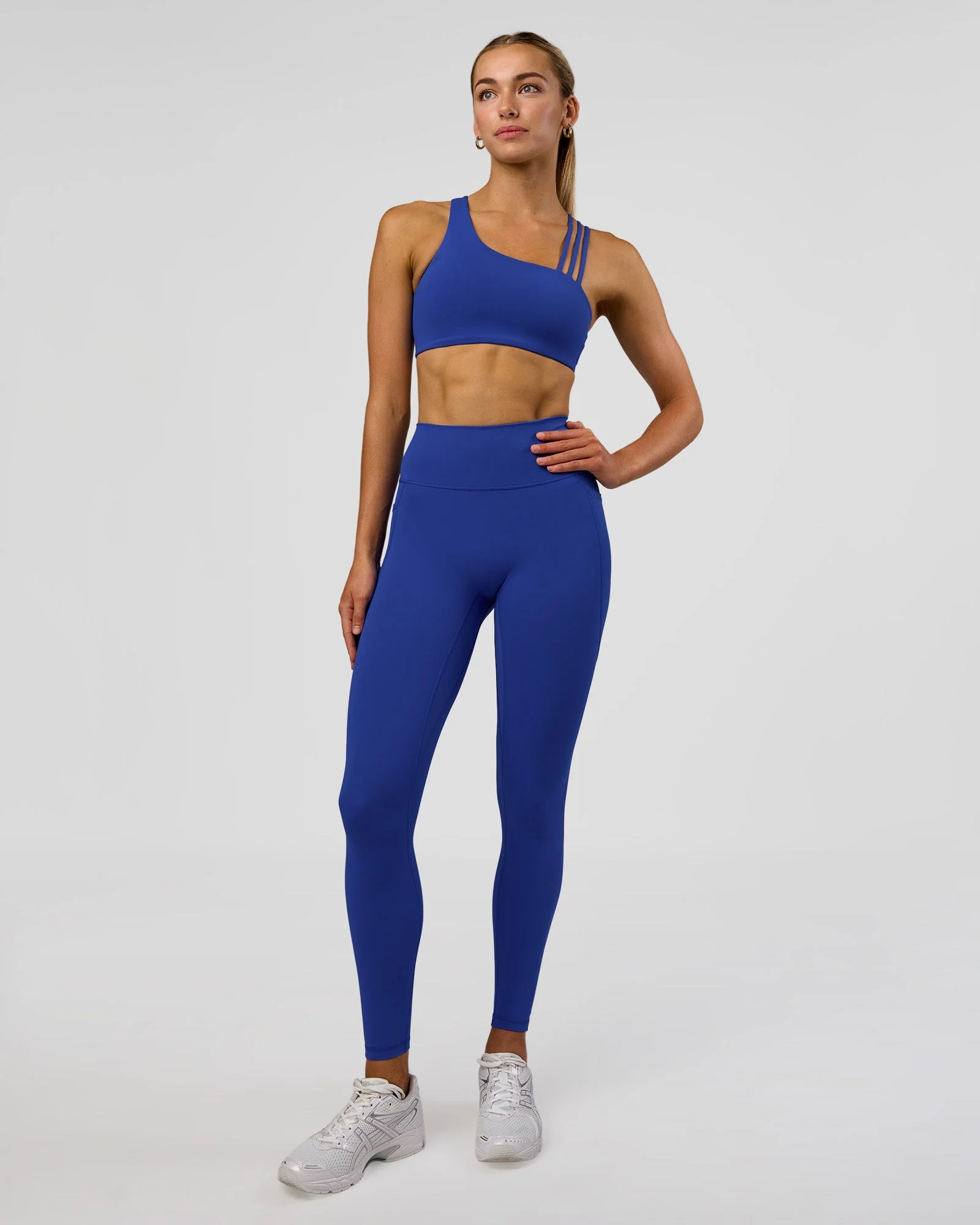 Fusion Ultra High-Rise Full Length Legging Pockets - Electric Indigo