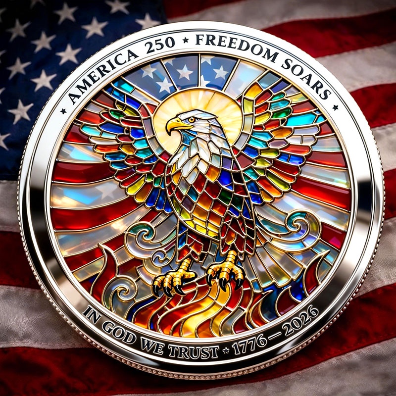 US 250th Anniversary Commemorative Coin
