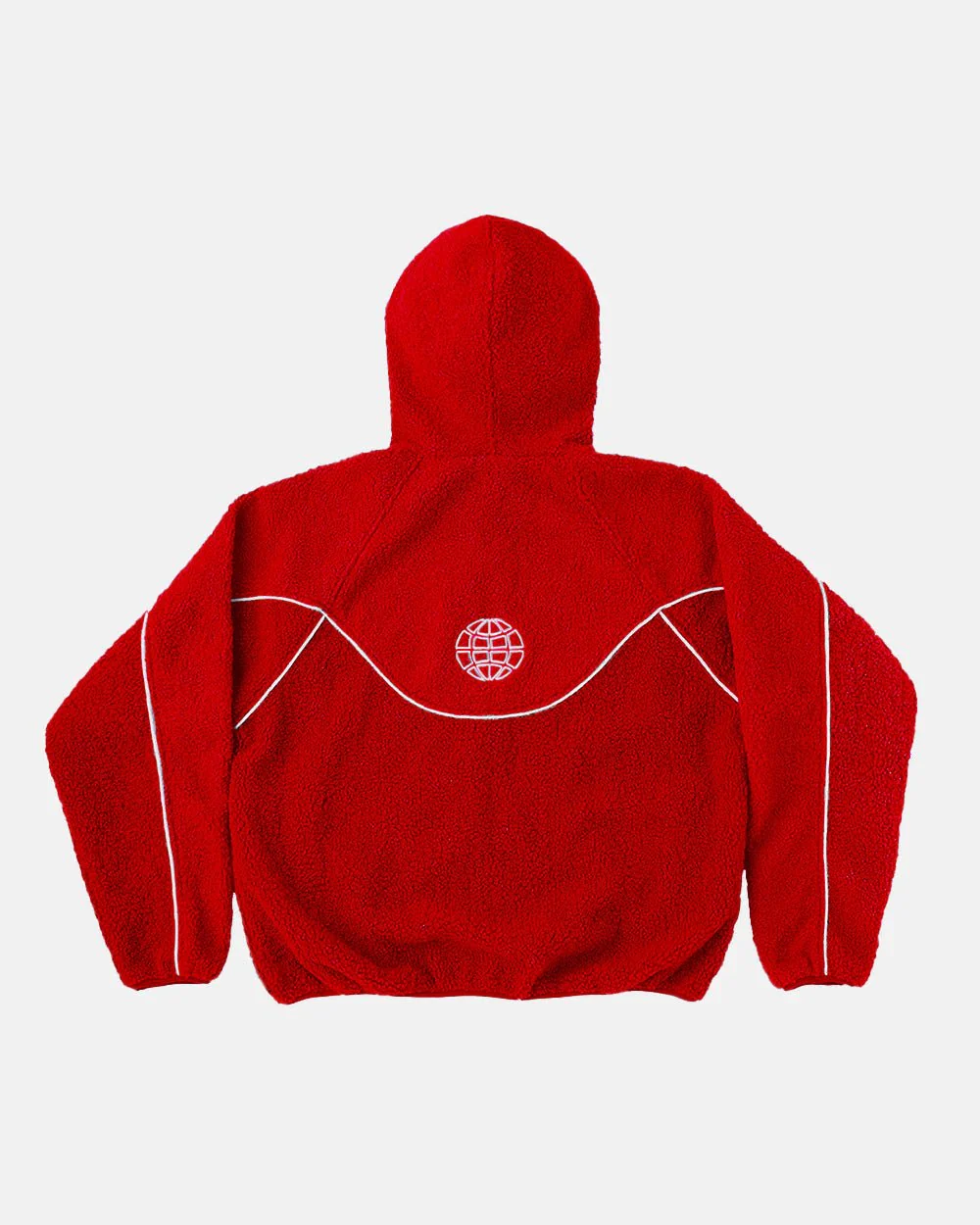 NO RISK FLEECE JACKET VIVID RED