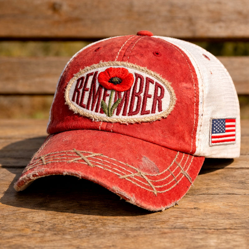 Memorial Day Print Hat