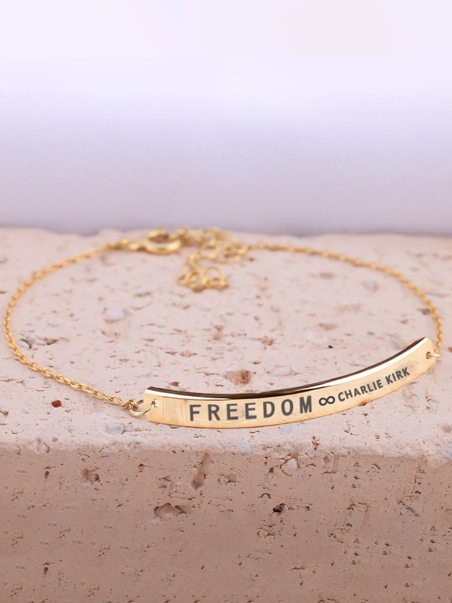 Charlie Kirk Freedom Bracelet