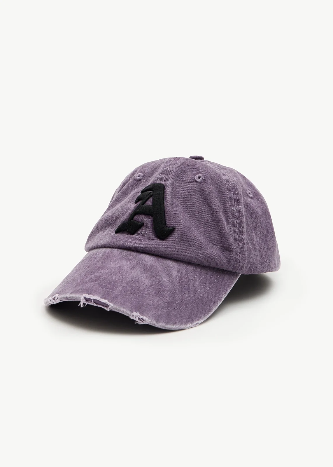 AFENDS Mens Ayy - Six Panel Cap - Vintage Aubergine
