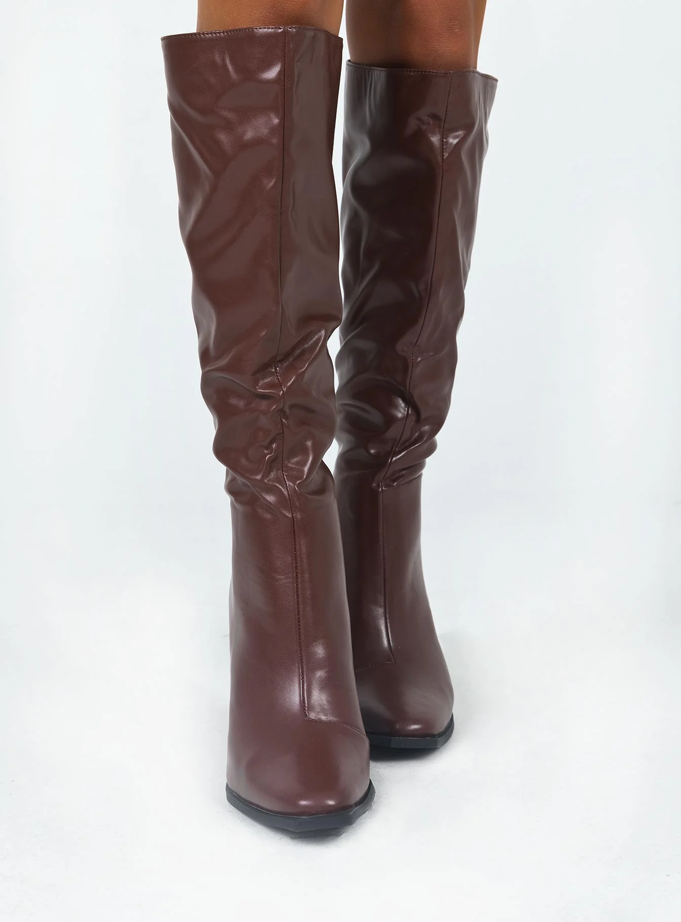 Keeley Boots Matte Brown