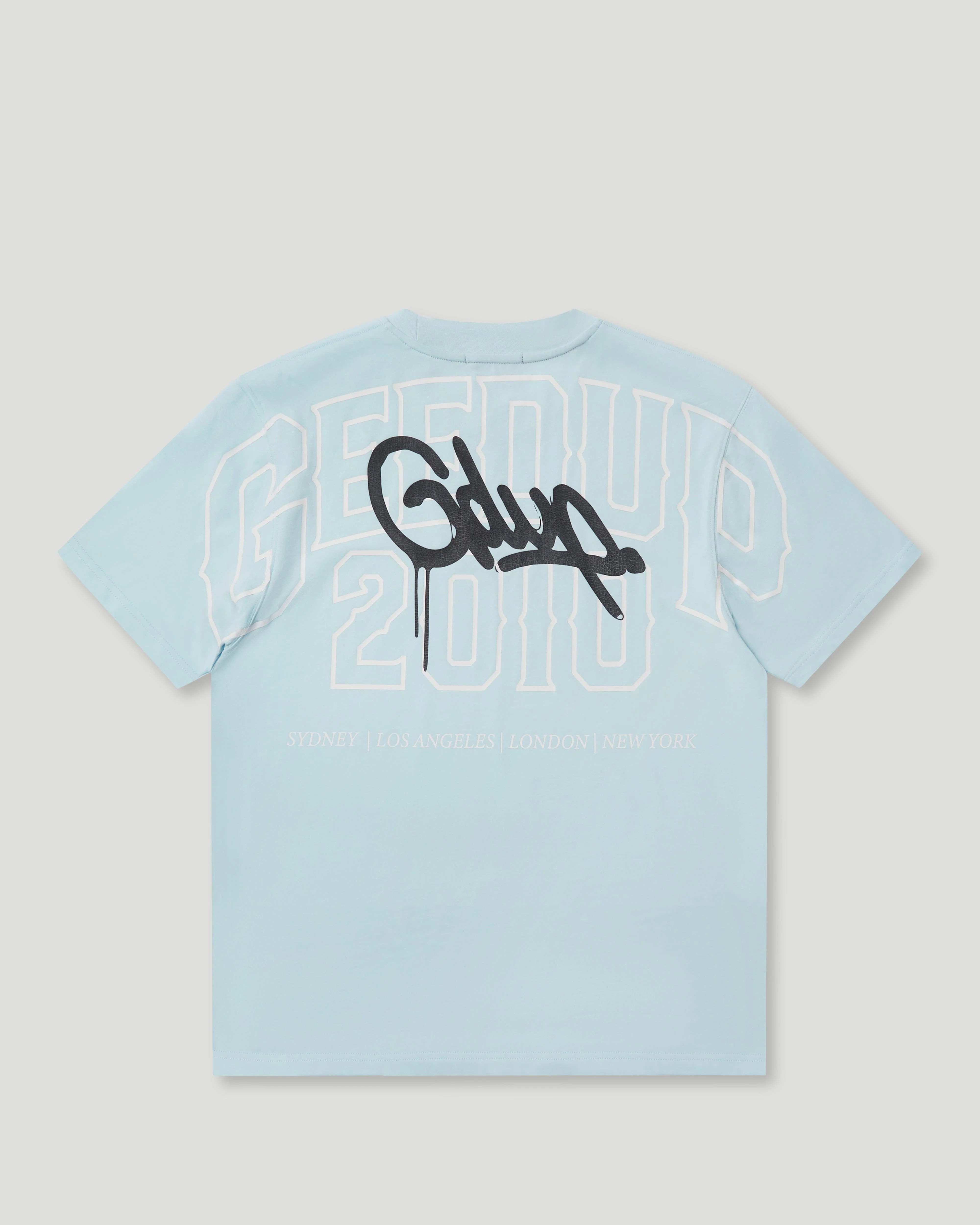 Core Handstyle T-Shirt Cool Blue/Black