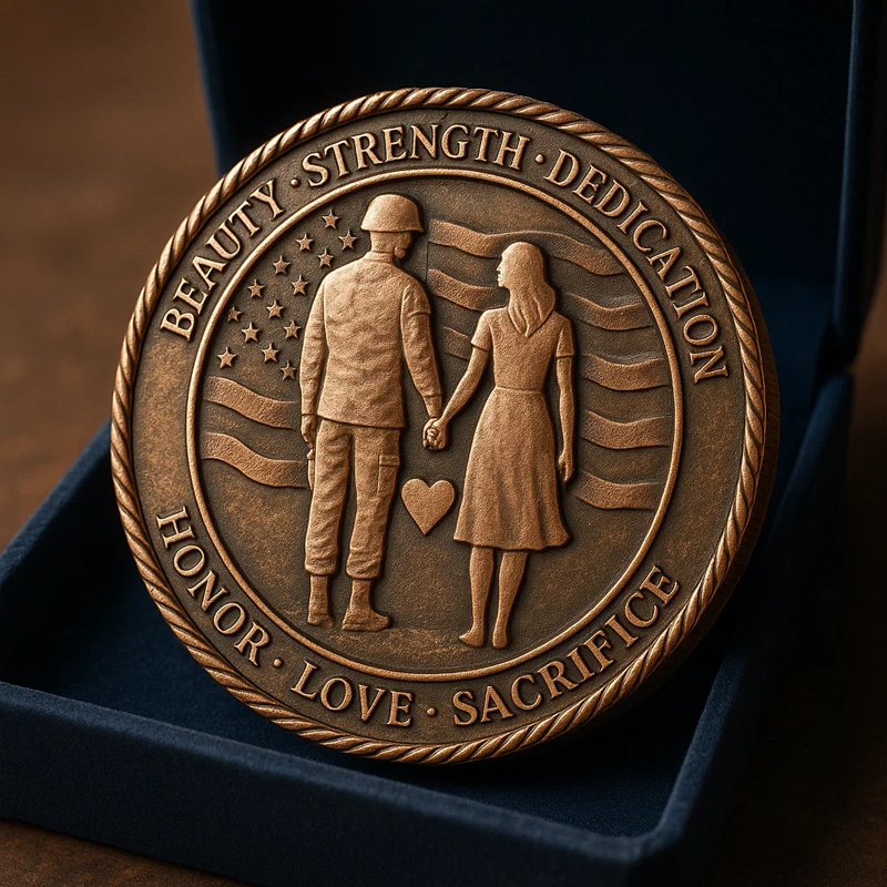 Women's Veteran Wife Commemorative Coin