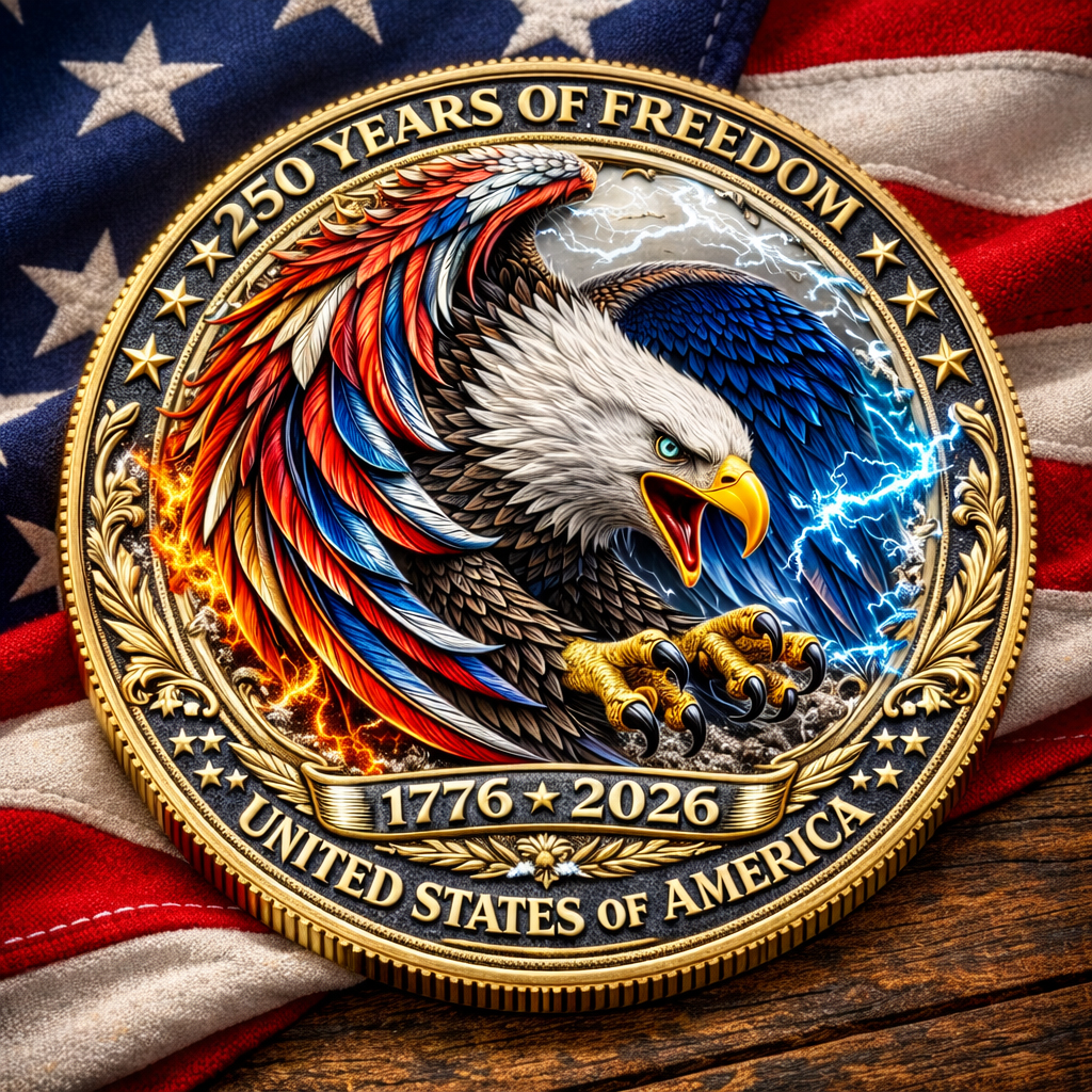 🏆Flash Sale 60% OFF - U.S 250th Anniversary Commemorative Coin
