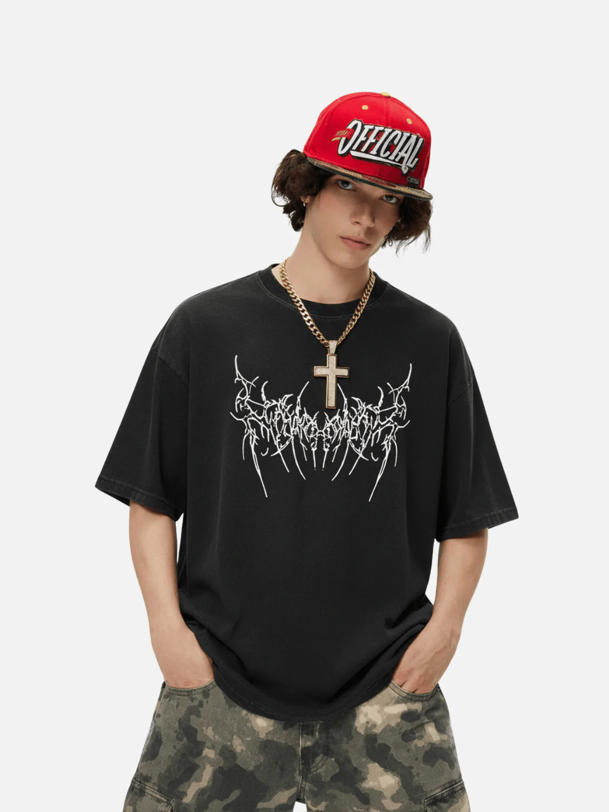 Aelfric Eden Thorn Emblem Washed Tee