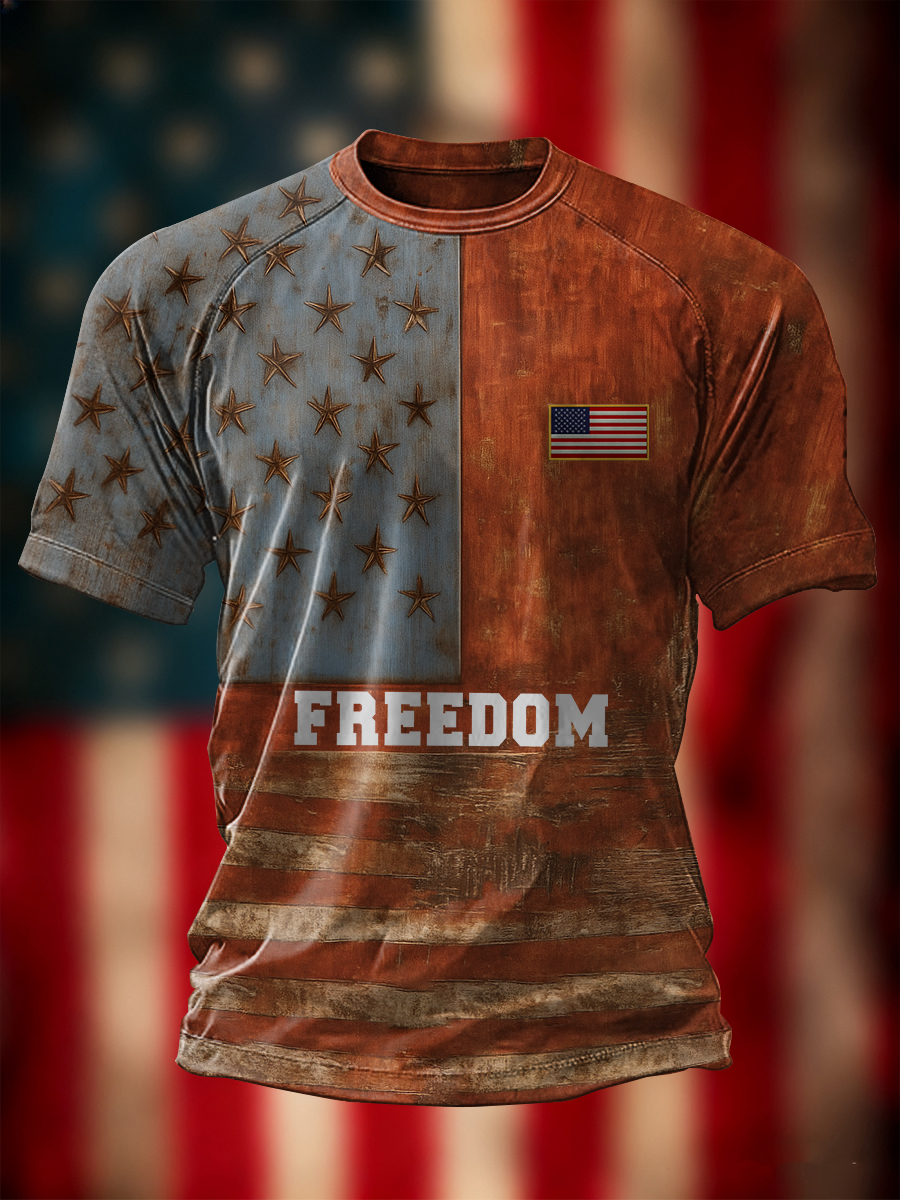 Men's FREEDOM Retro T-Shirt