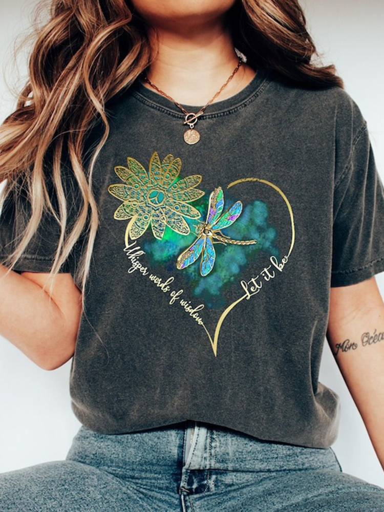 Imagine All The People Living Life In Peace T-shirt