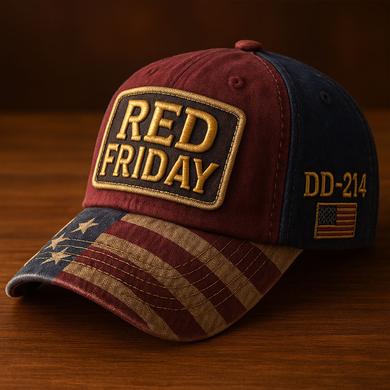 Red Friday Art Print Hat