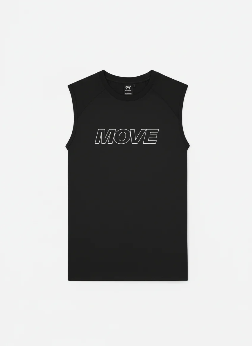 YK Move Flow Tank | Black