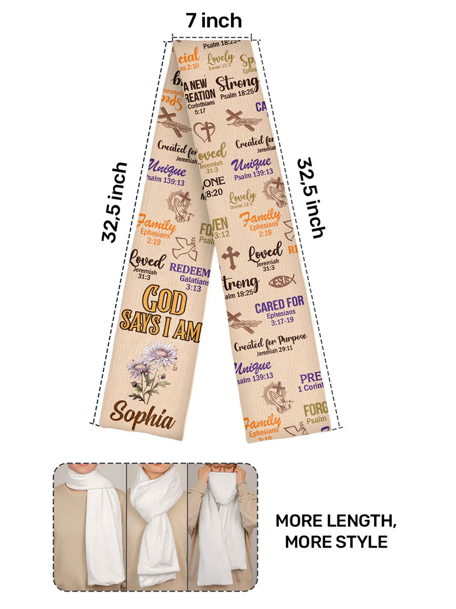 Men's Faith Warm Scarfs