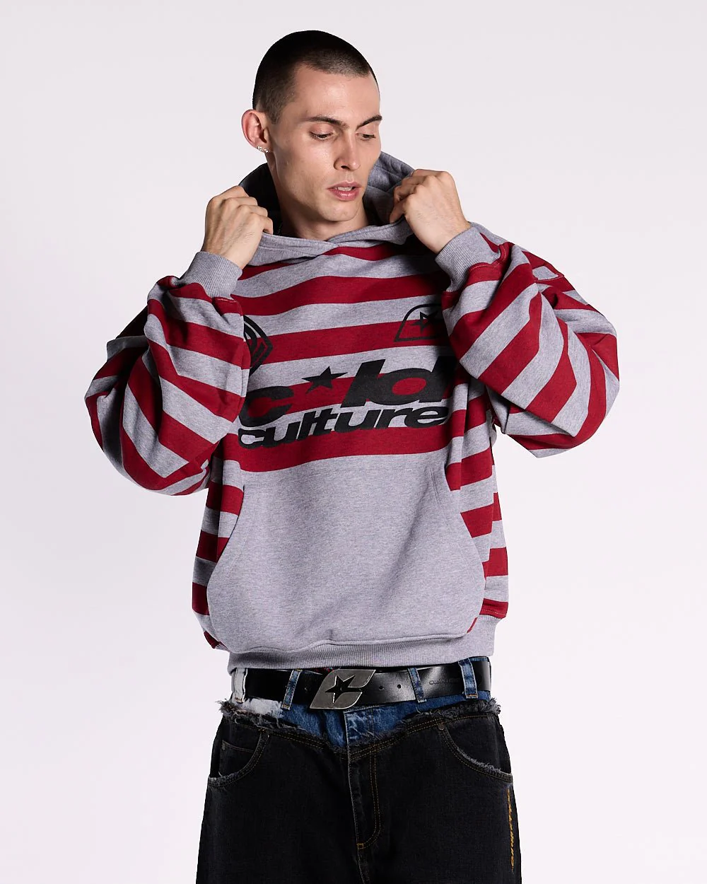 CHEWING GUM HOODIE GREY