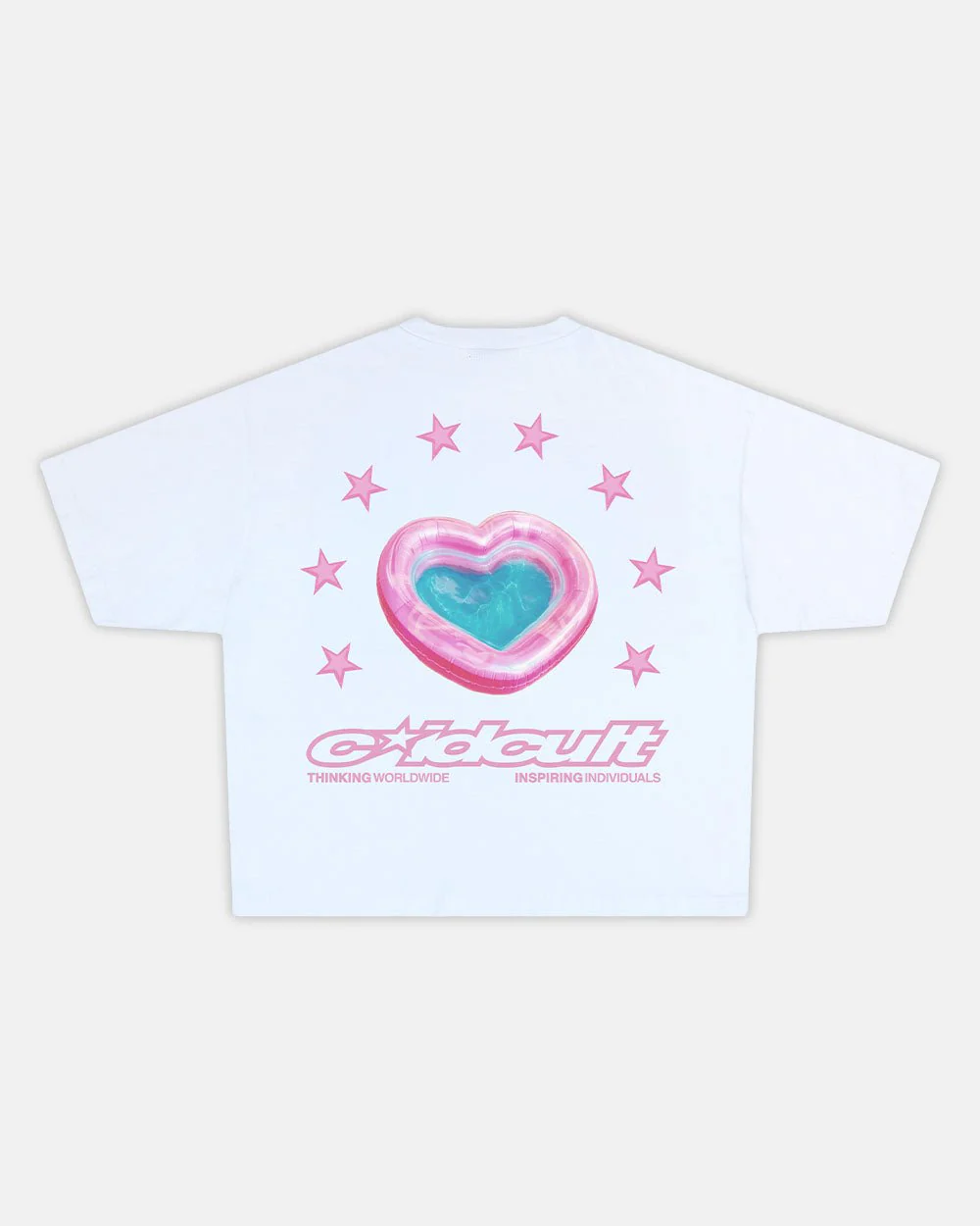 LOVERS POOL TEE WHITE