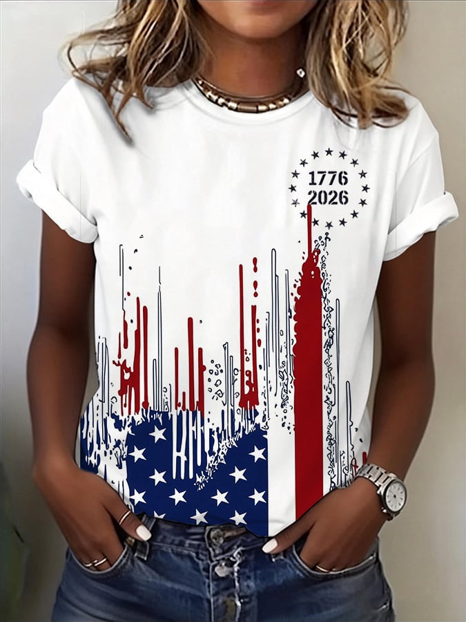 Women's Faith Cross 250 Years T-Shirt