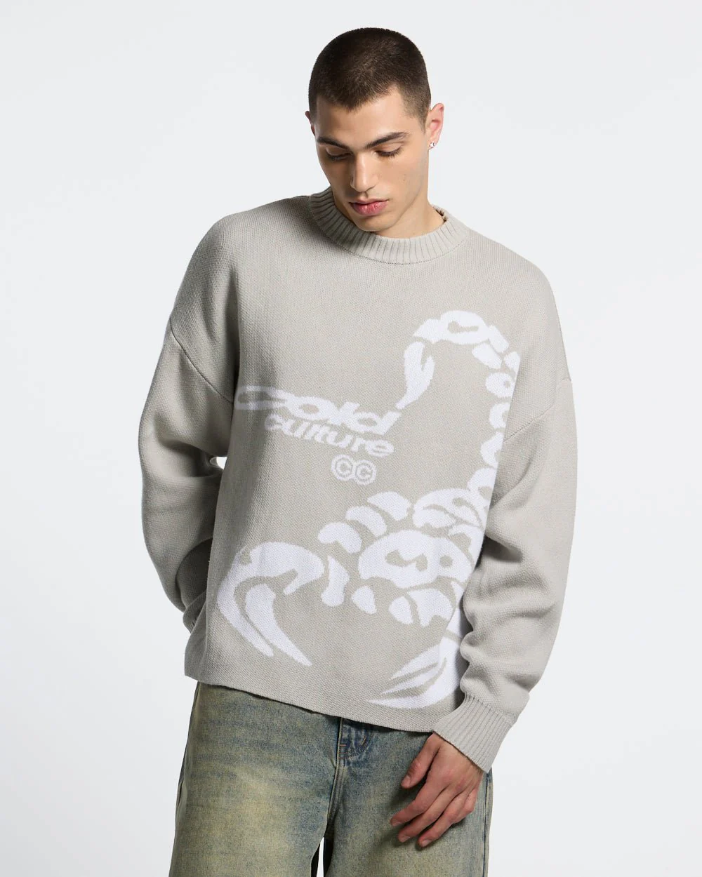 POISON KNIT COOL GREY