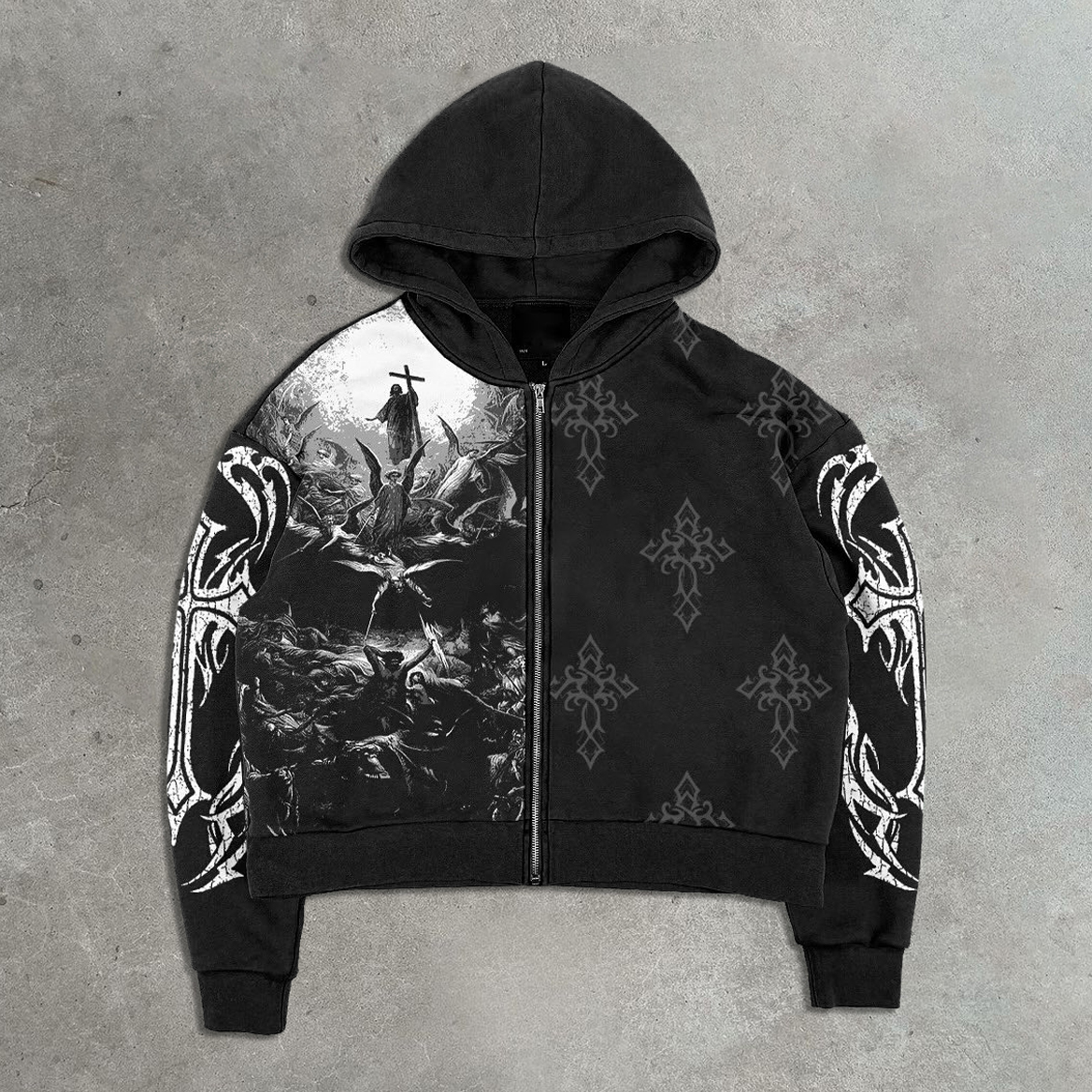 Heavenly Casual Zip-Up Hoodie