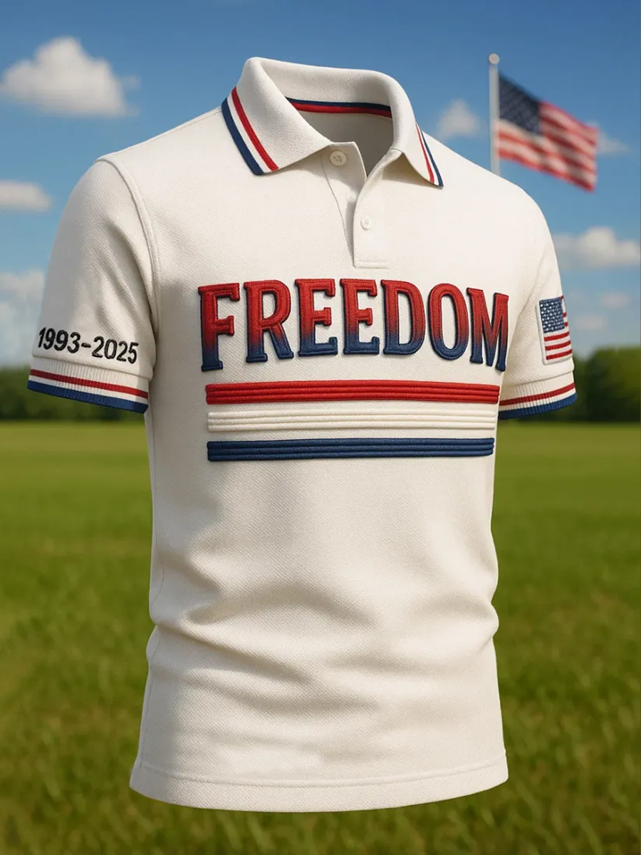 Men's Freedom Is Not Free R.I.P Charlie Kirk Printed Top