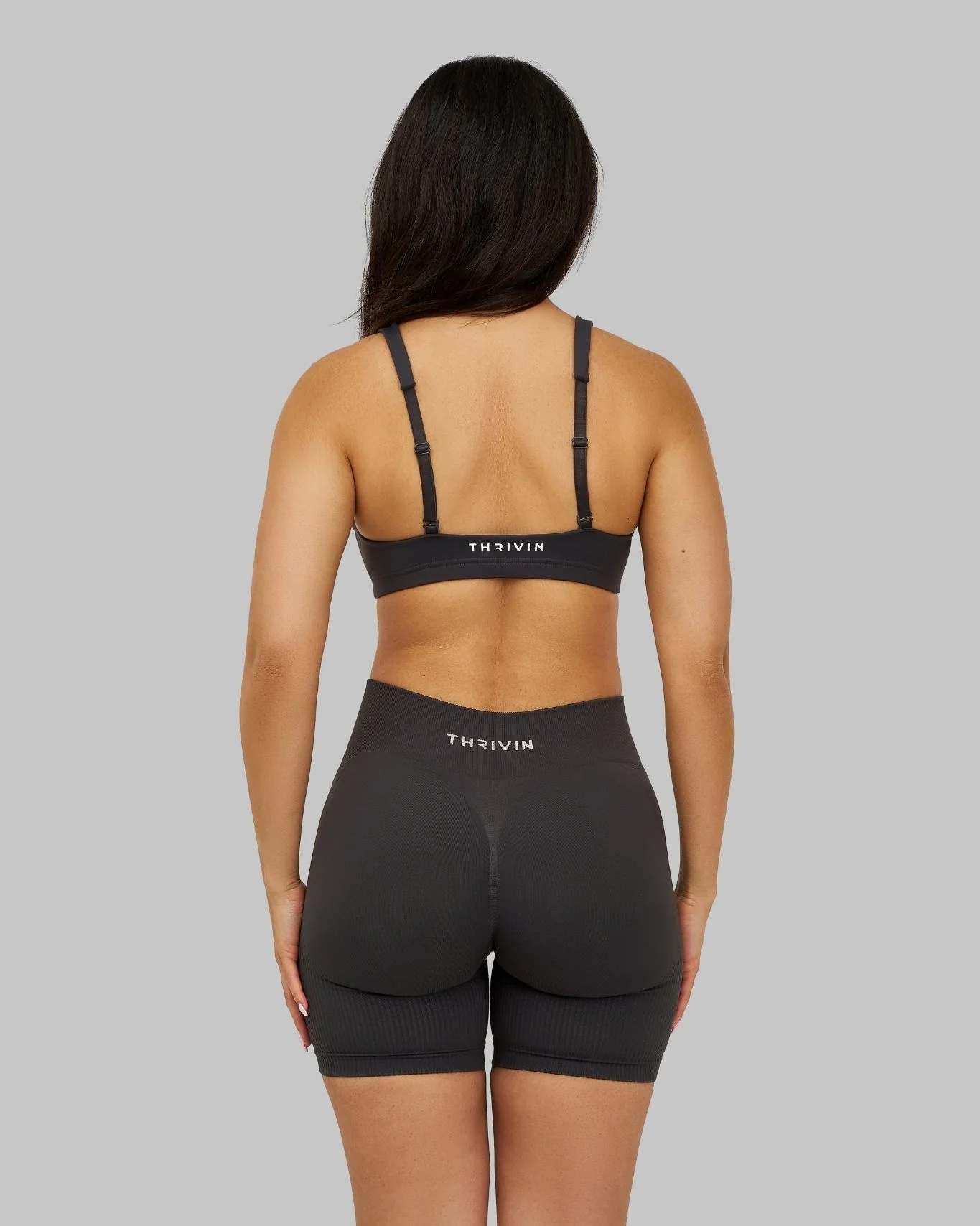 Elevate™ Sculpting Medium Impact Multiway Bra | Charcoal Grey