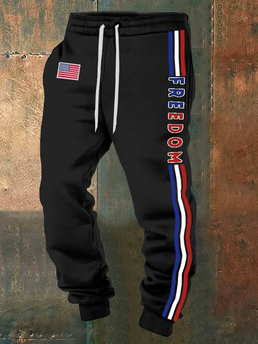 Men's Freedom Is Not Free R.I.P Charlie Kirk Trousers