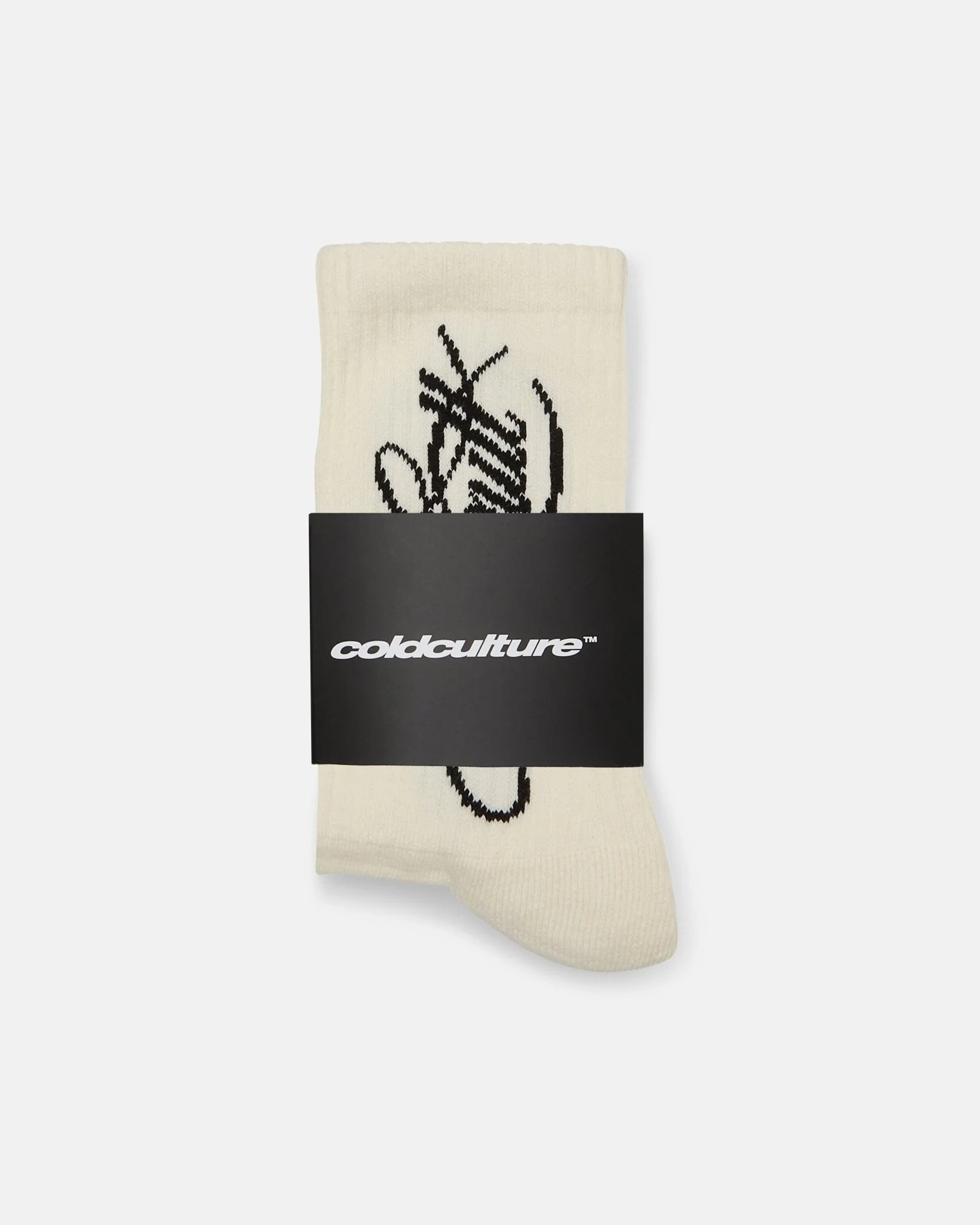 SCRIPT SOCKS PACK OFF WHITE