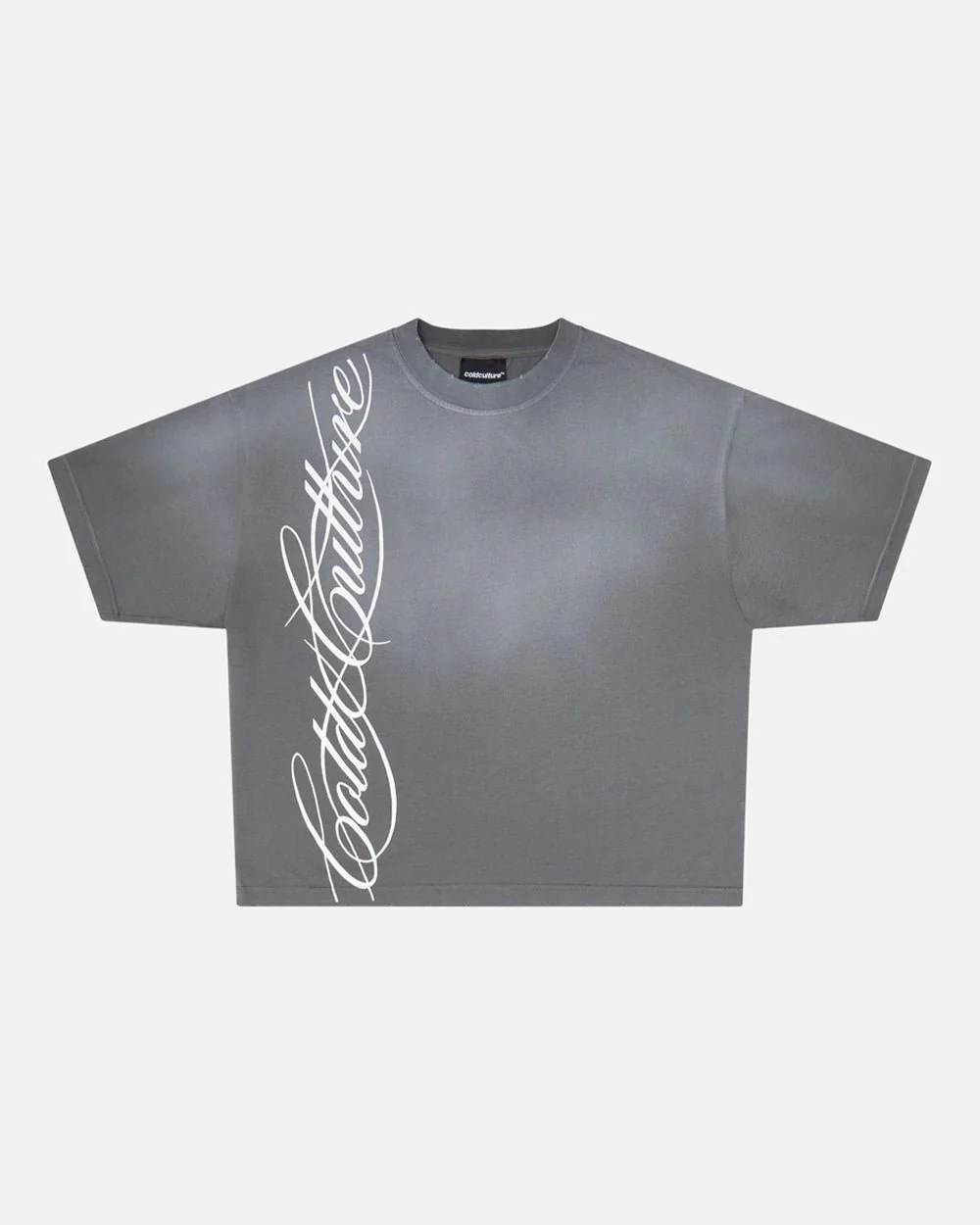 SCRIPT TEE ANTRACITE GREY