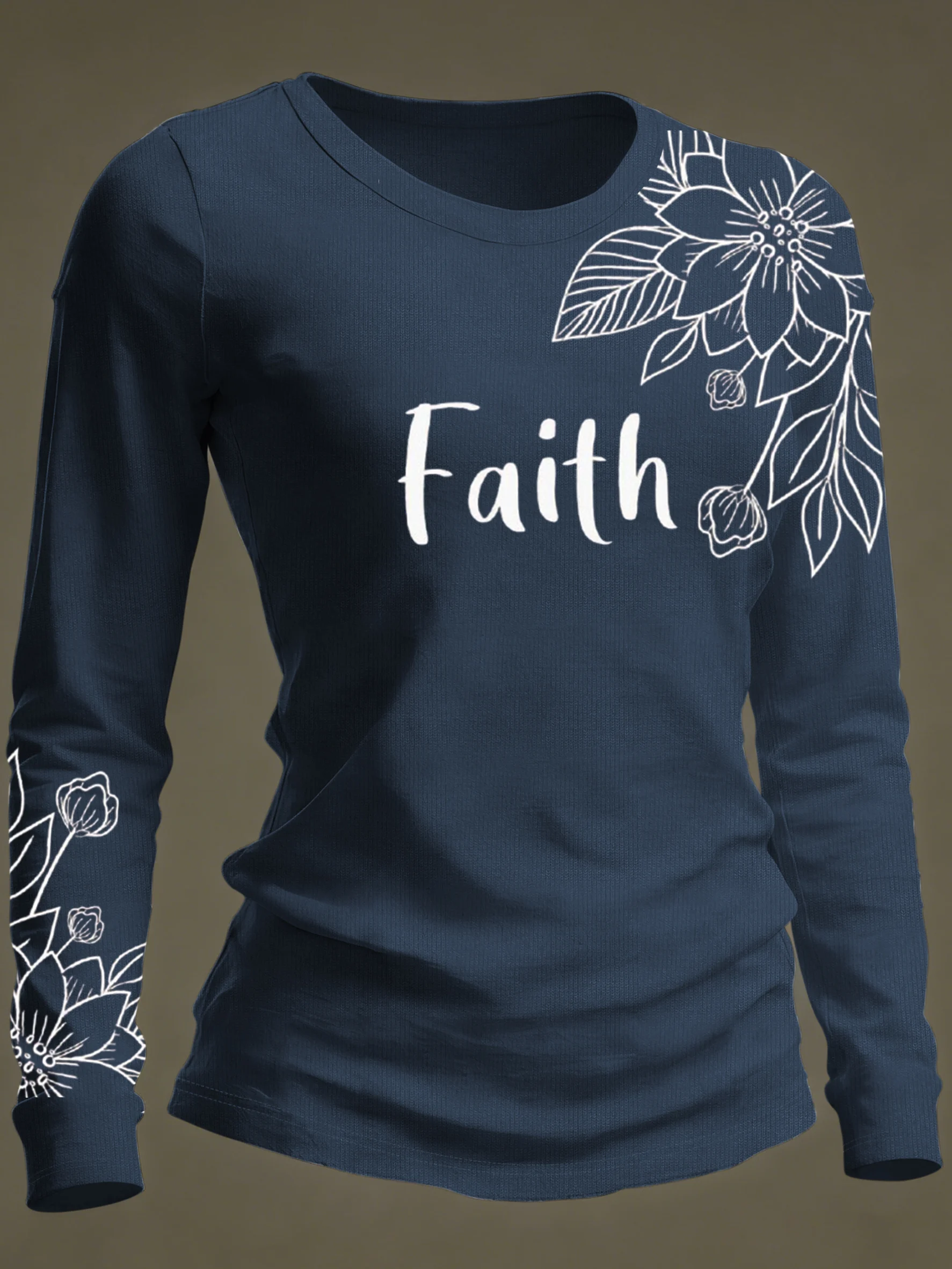 Women's Faith Print T-Shirt