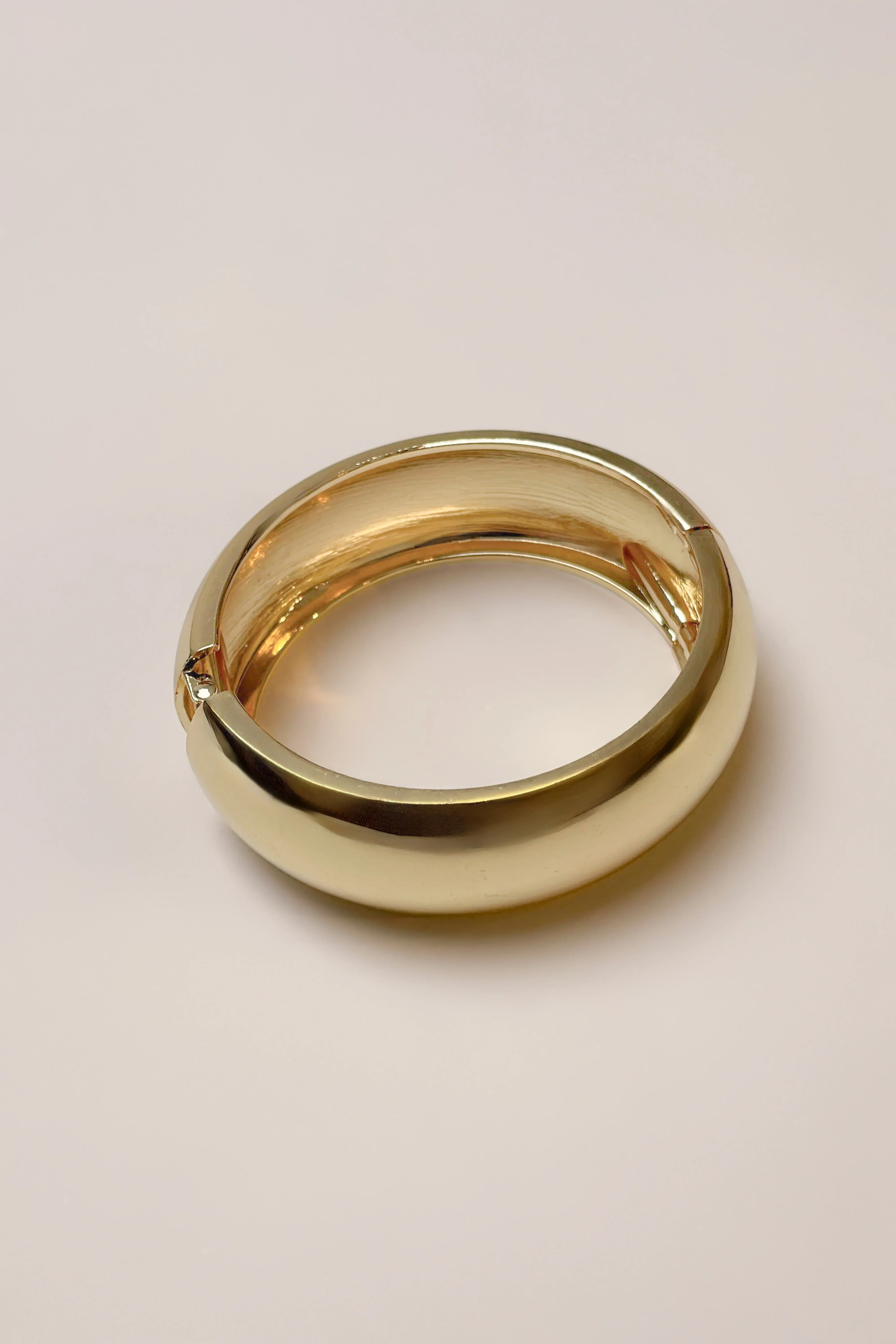 Gold Lottie Hinge Bracelet