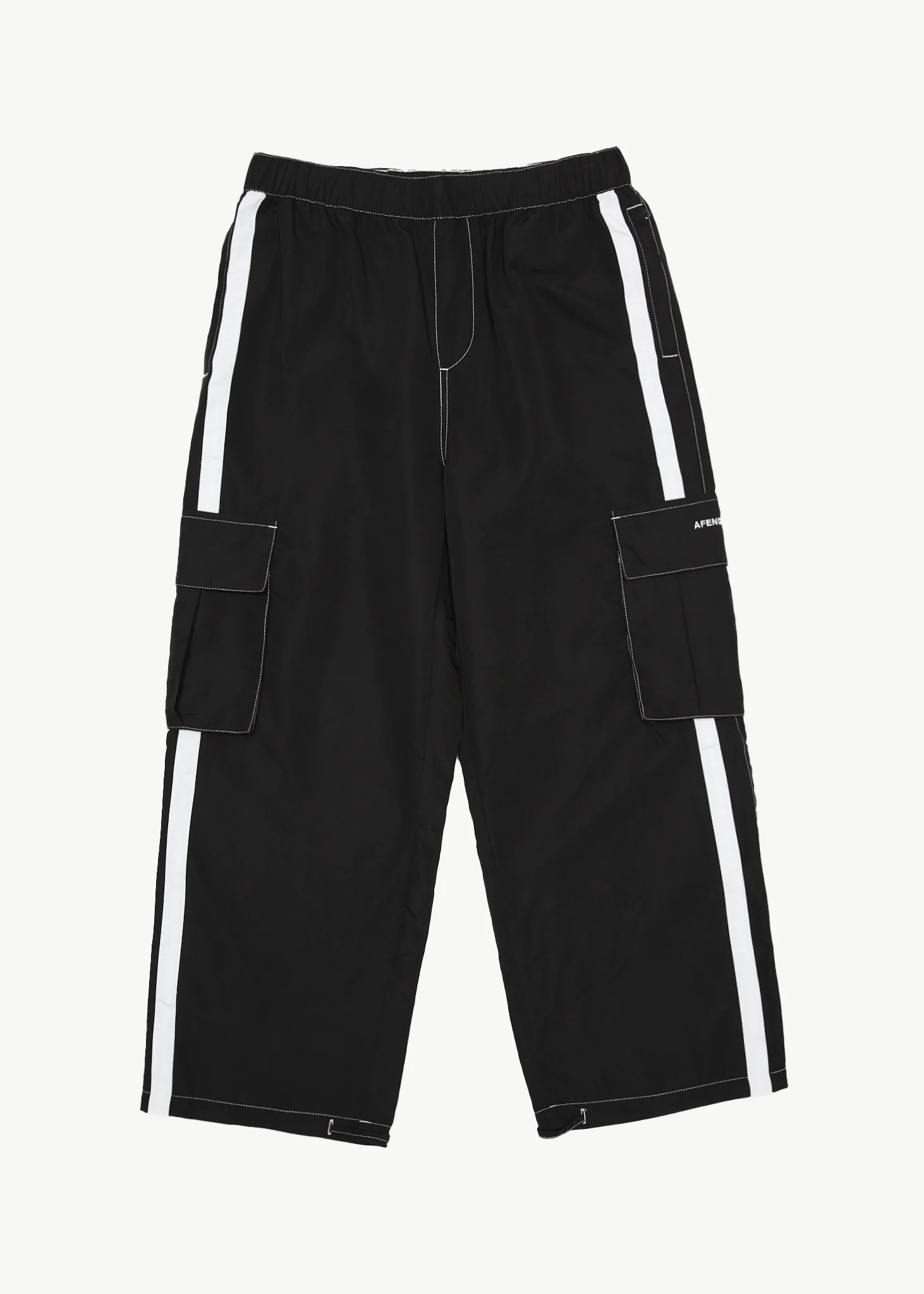 AFENDS Mens House Related - Cargo Pant - Black