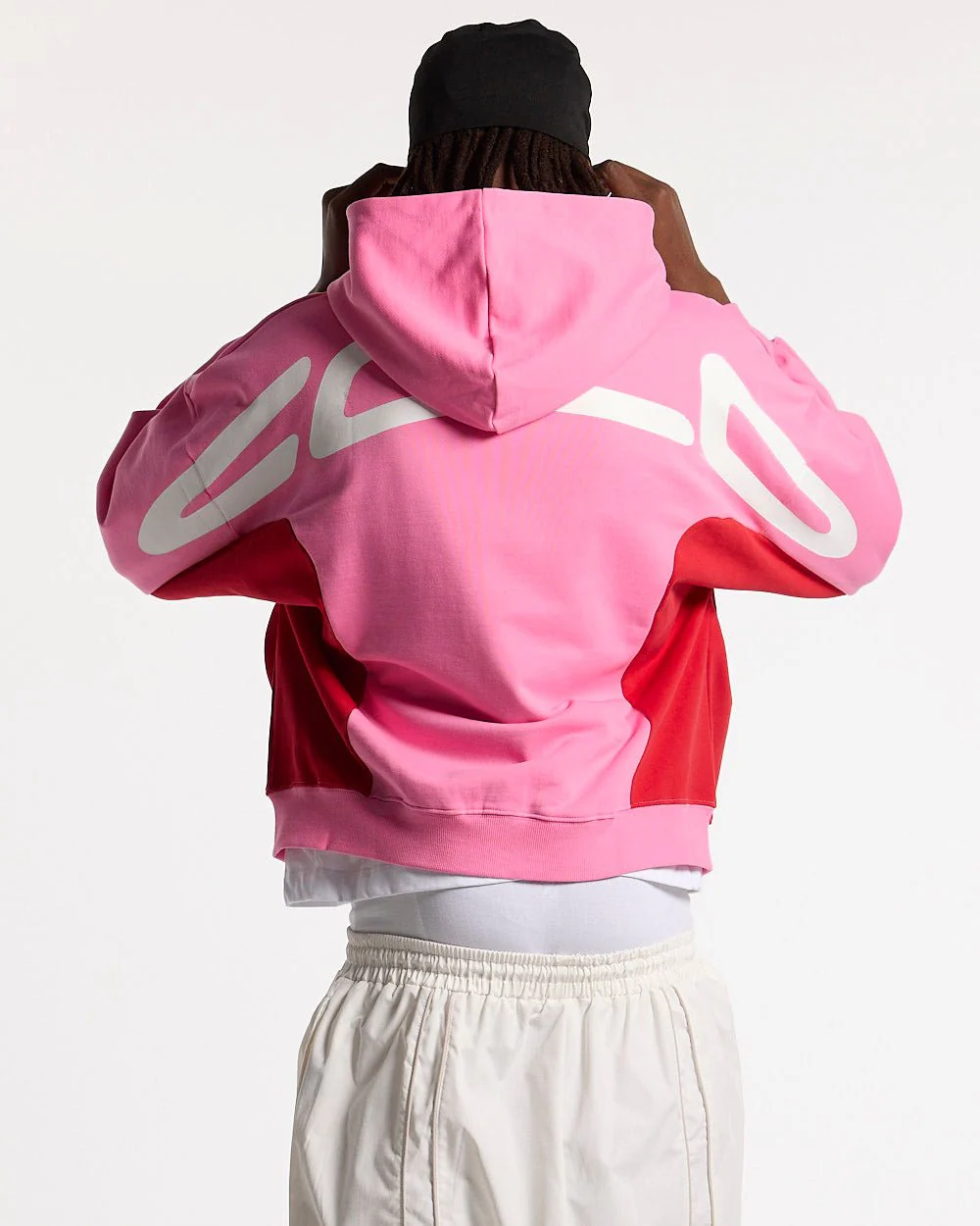 TWISTTER ZIP HOODIE PINK