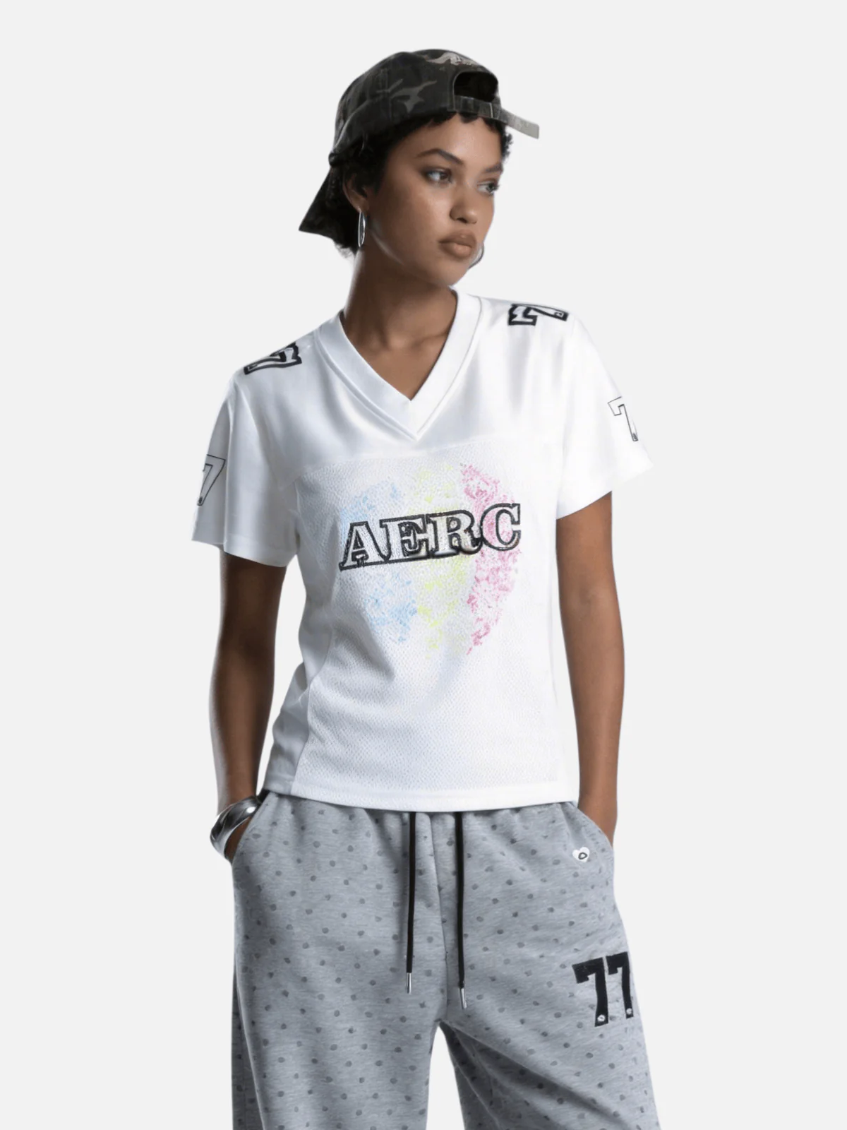 Aelfric Eden 77 V-Neck Jersey Tee