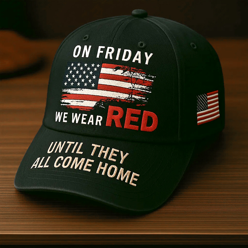 Red Friday Art Print Hat