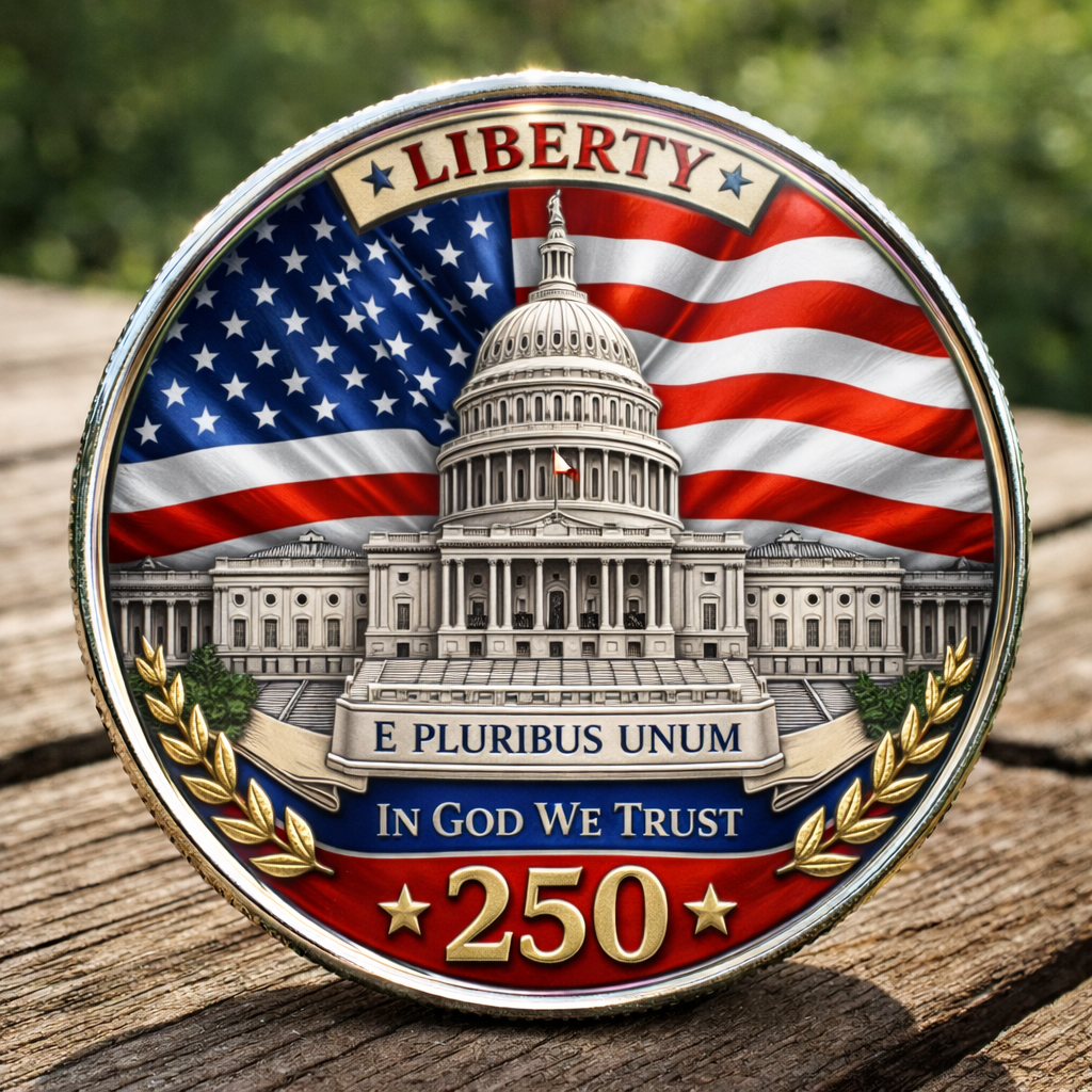 🏆Flash Sale 60% OFF -American Freedom 250th Anniversary Commemorative Coin