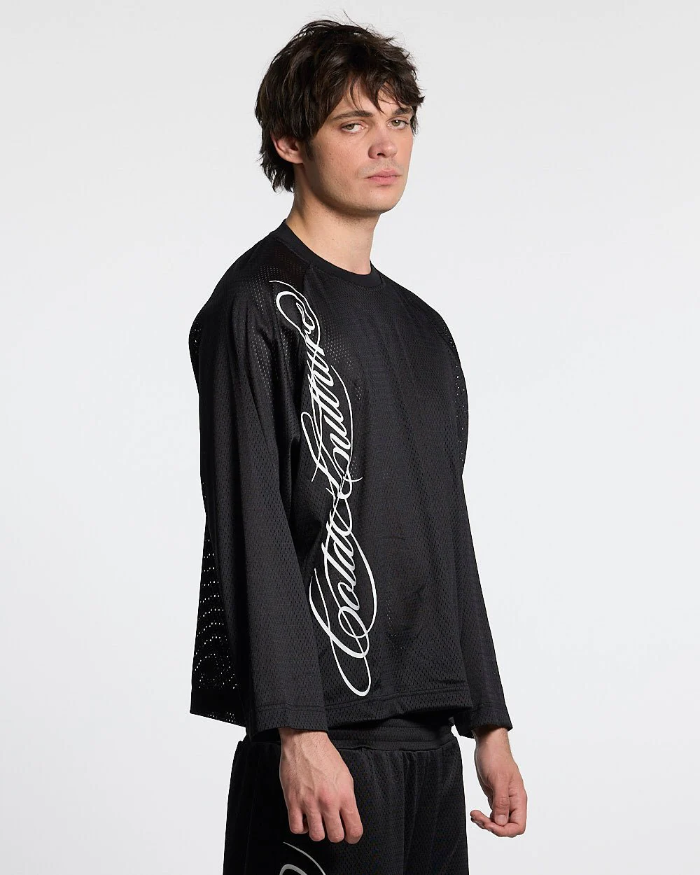 RIOT MESH LONGSLEEVE BLACK