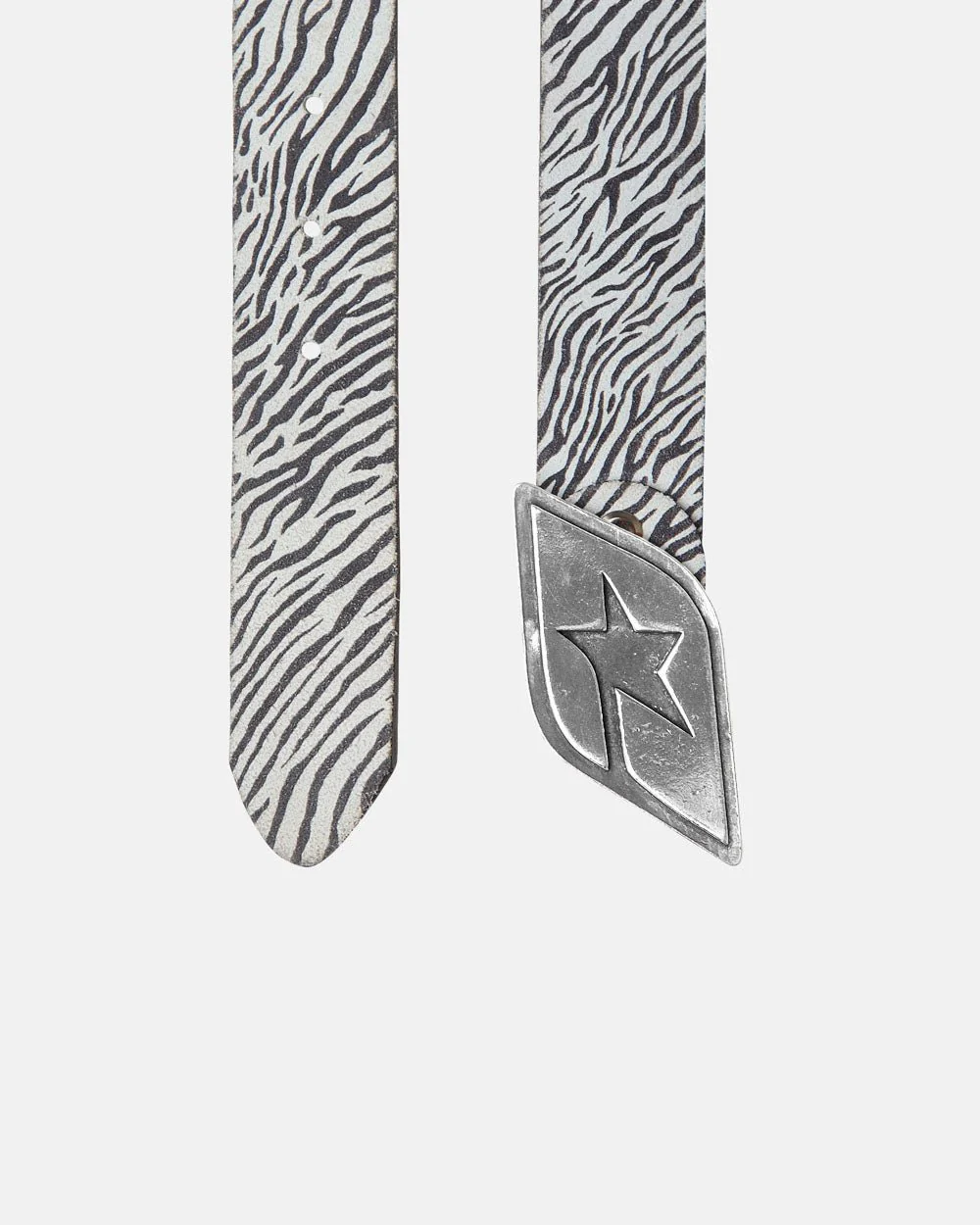 ORIGINAL LEATHER BELT ZEBRA