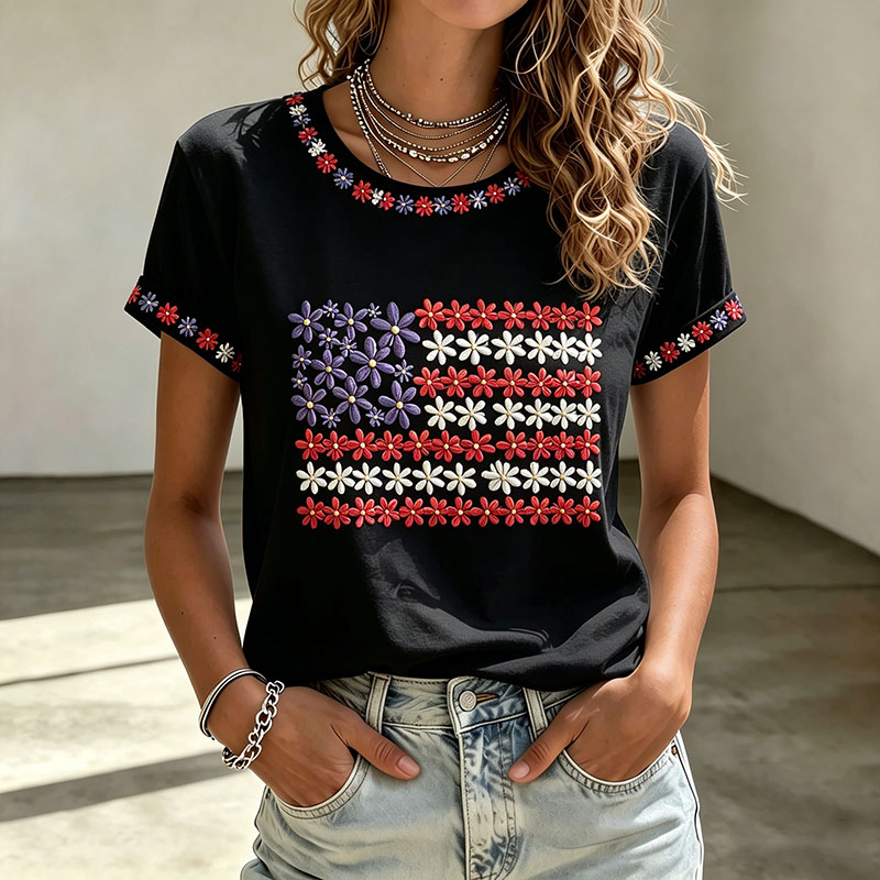 Women's 250th anniversary Printed Casual T-Shirt
