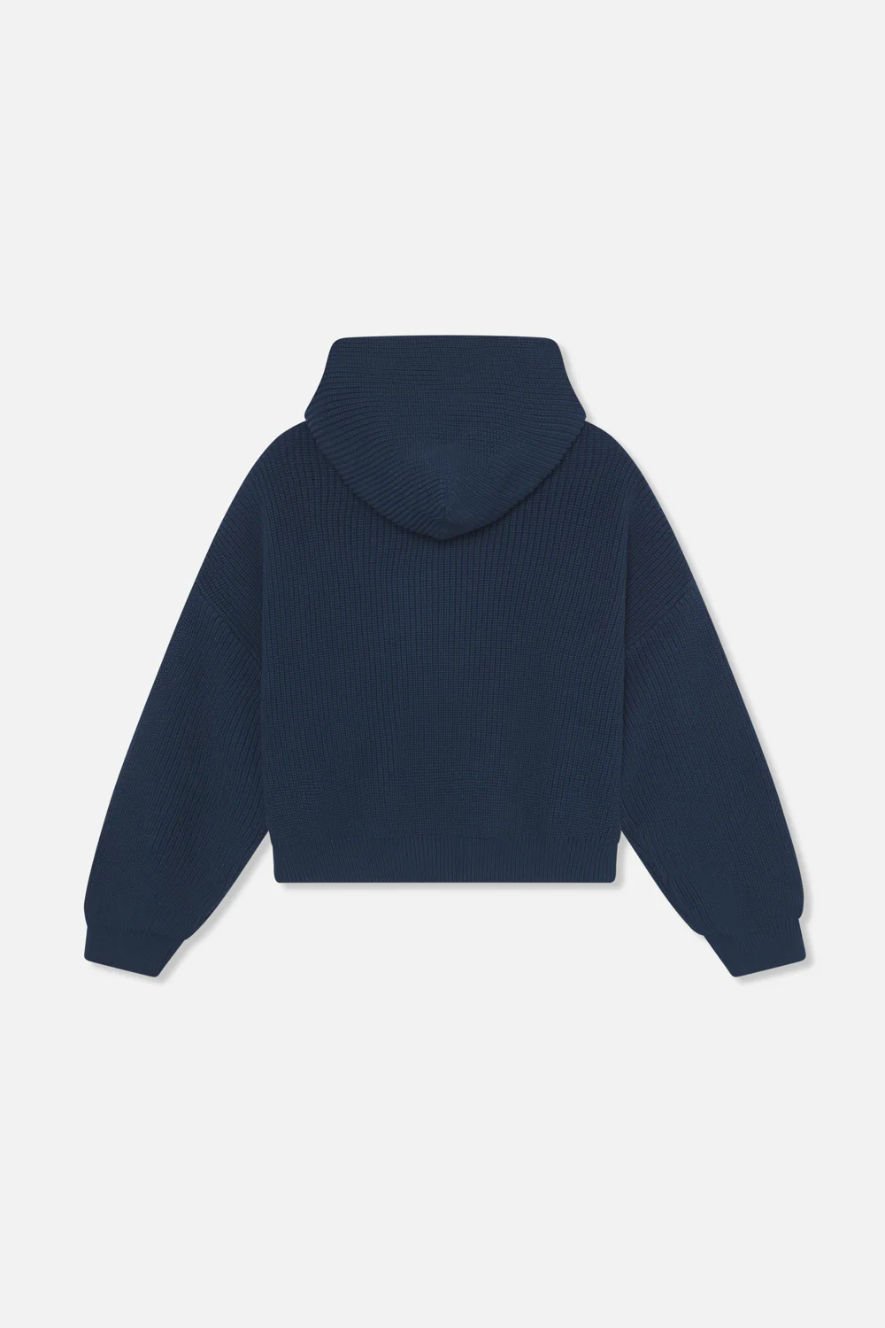 Bawdy Navy Knit Hoodie