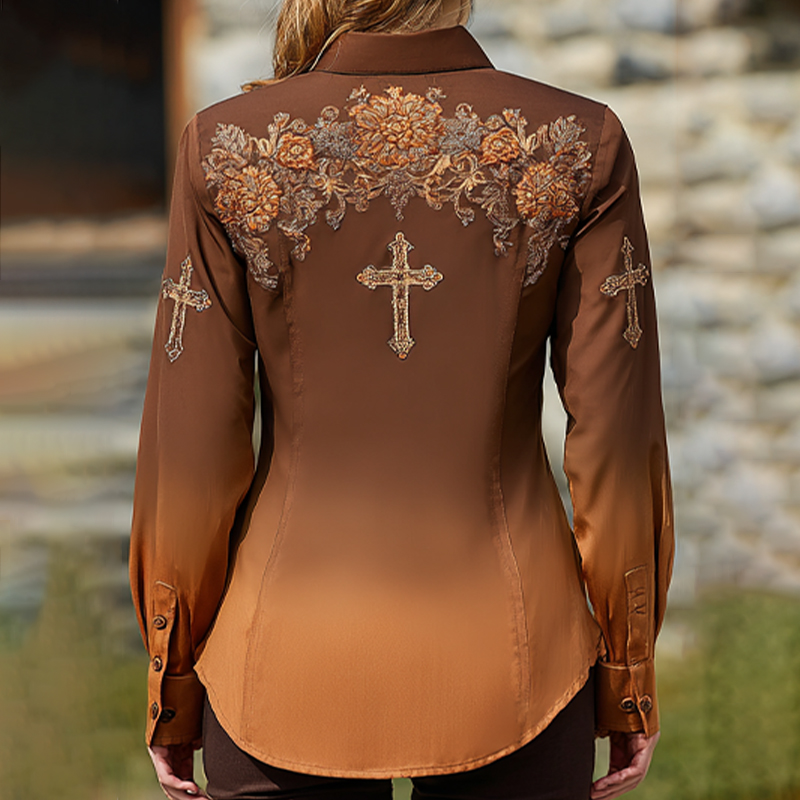 Women's Christian Faith Art Print Shirt