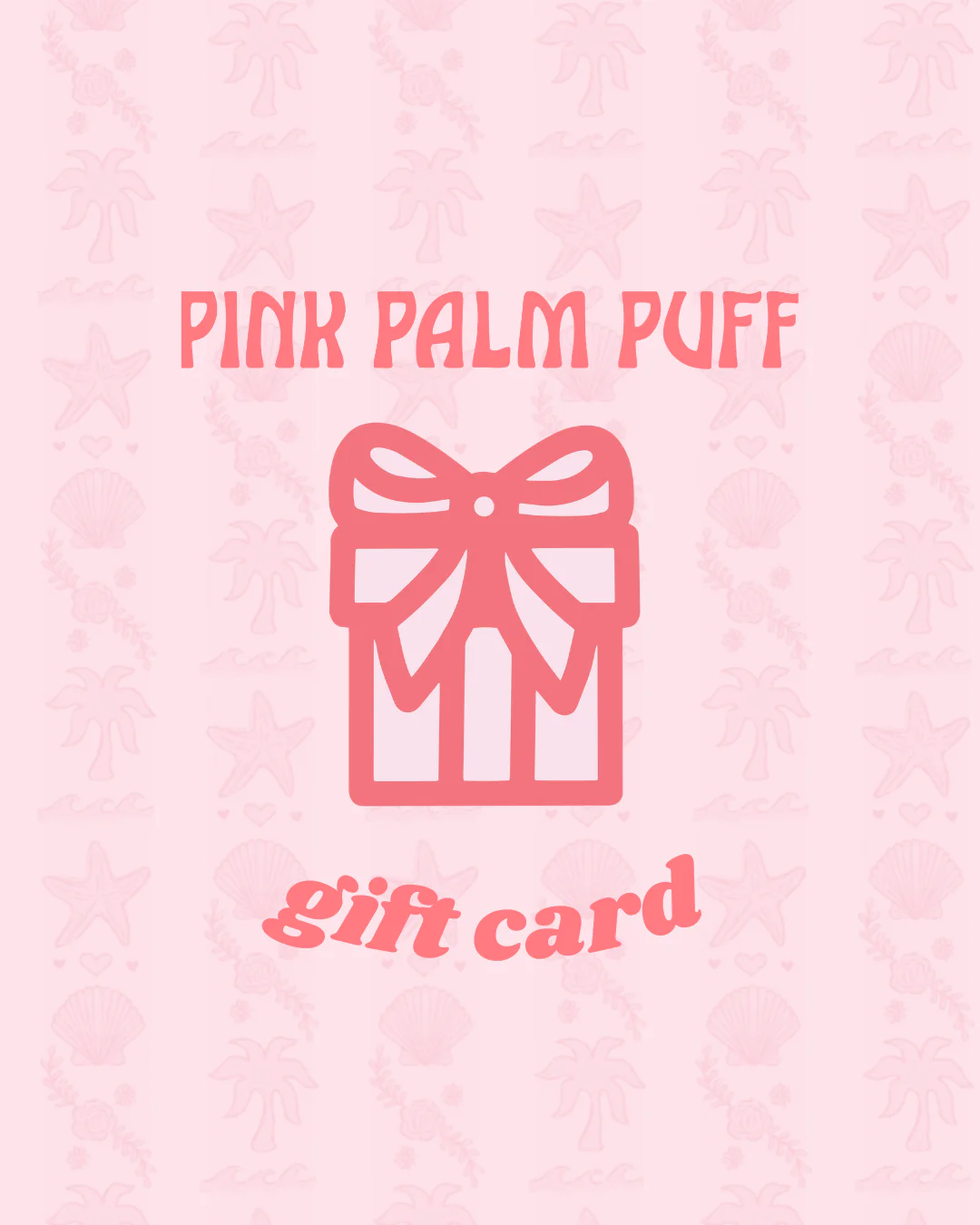 “Palm Pay” Gift Card