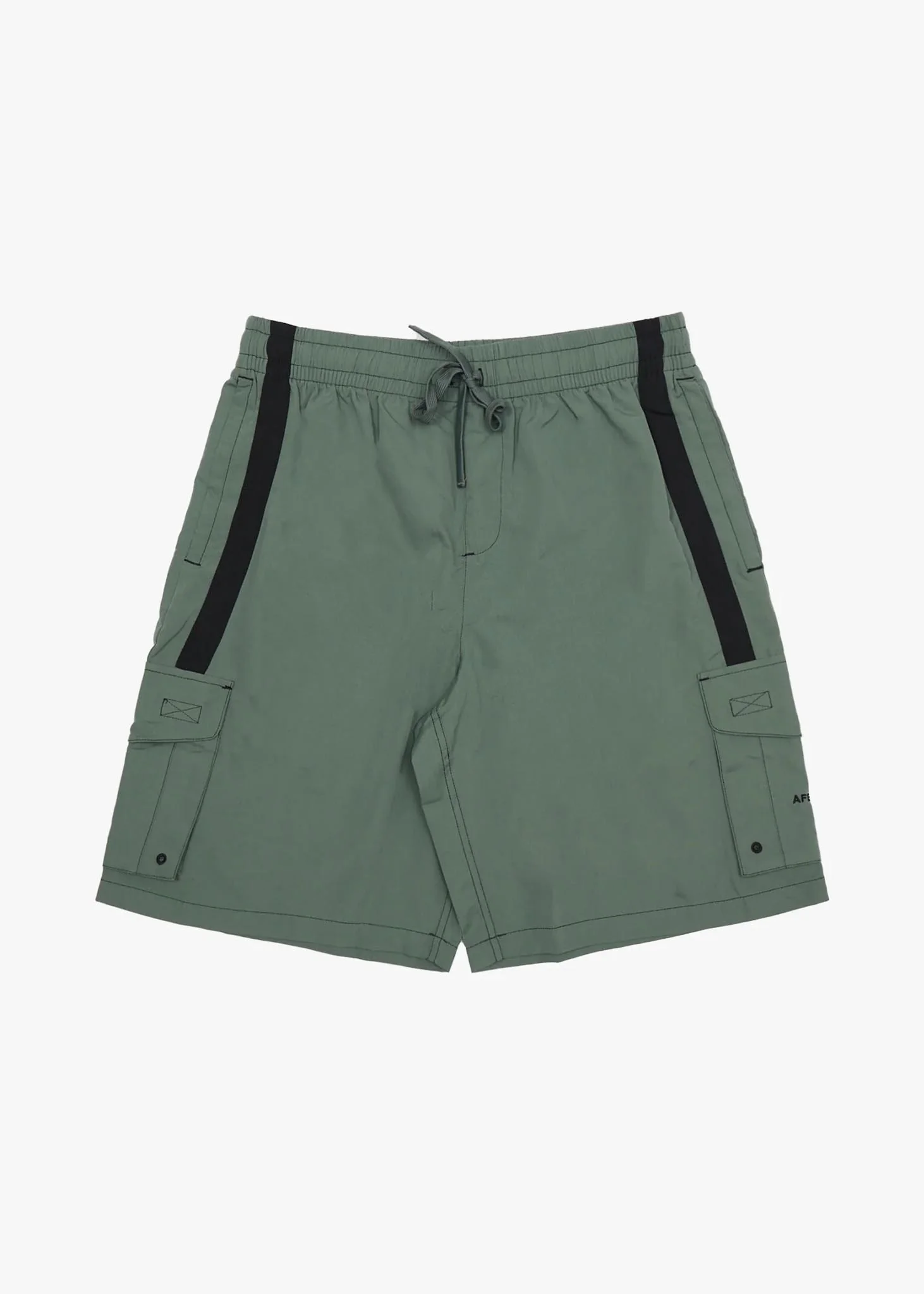 AFENDS Mens House Related - Cargo Swim Short 21" - Sycamore