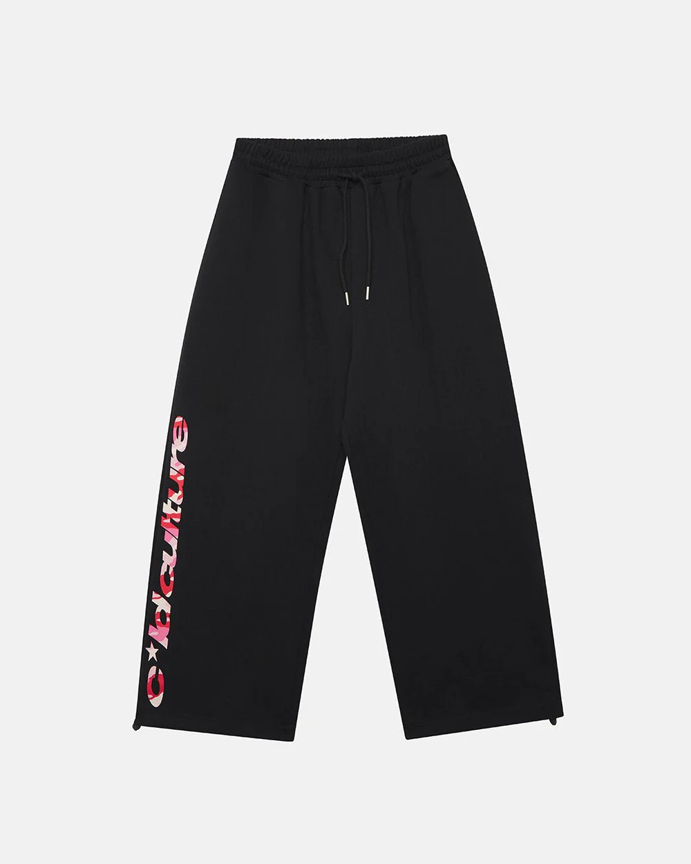 WILD CAMO SWEATPANTS BLACK