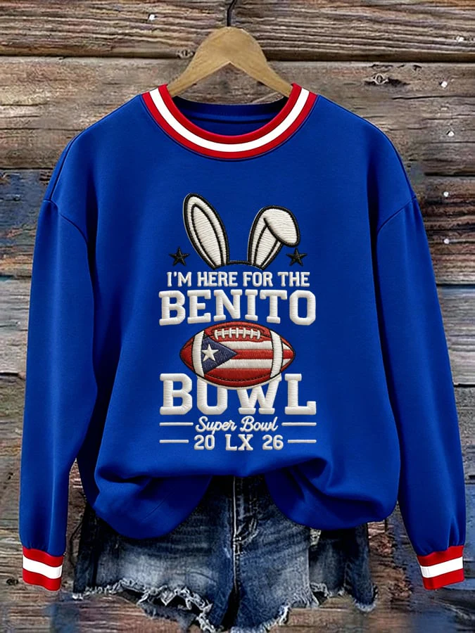 Women's Puerto Rico Print Sweatshirt