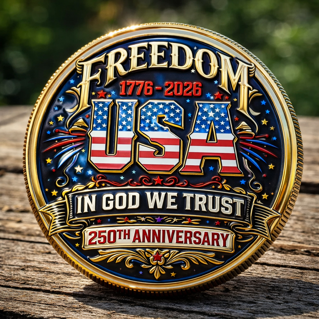 🏆Flash Sale 60% OFF - USA 250th Anniversary Patriotic Commemorative Coin