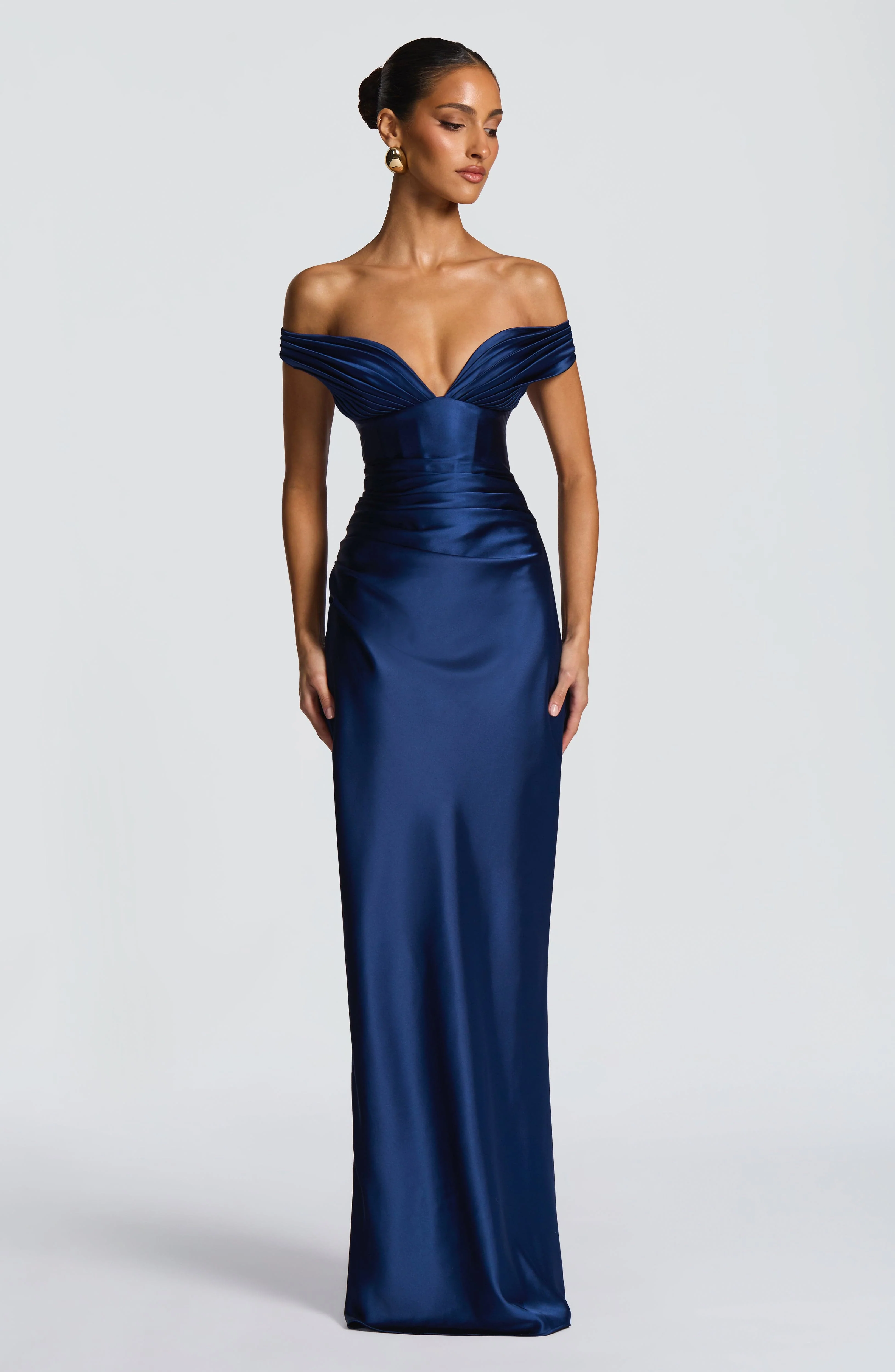 Aurelia Maxi Dress - Navy